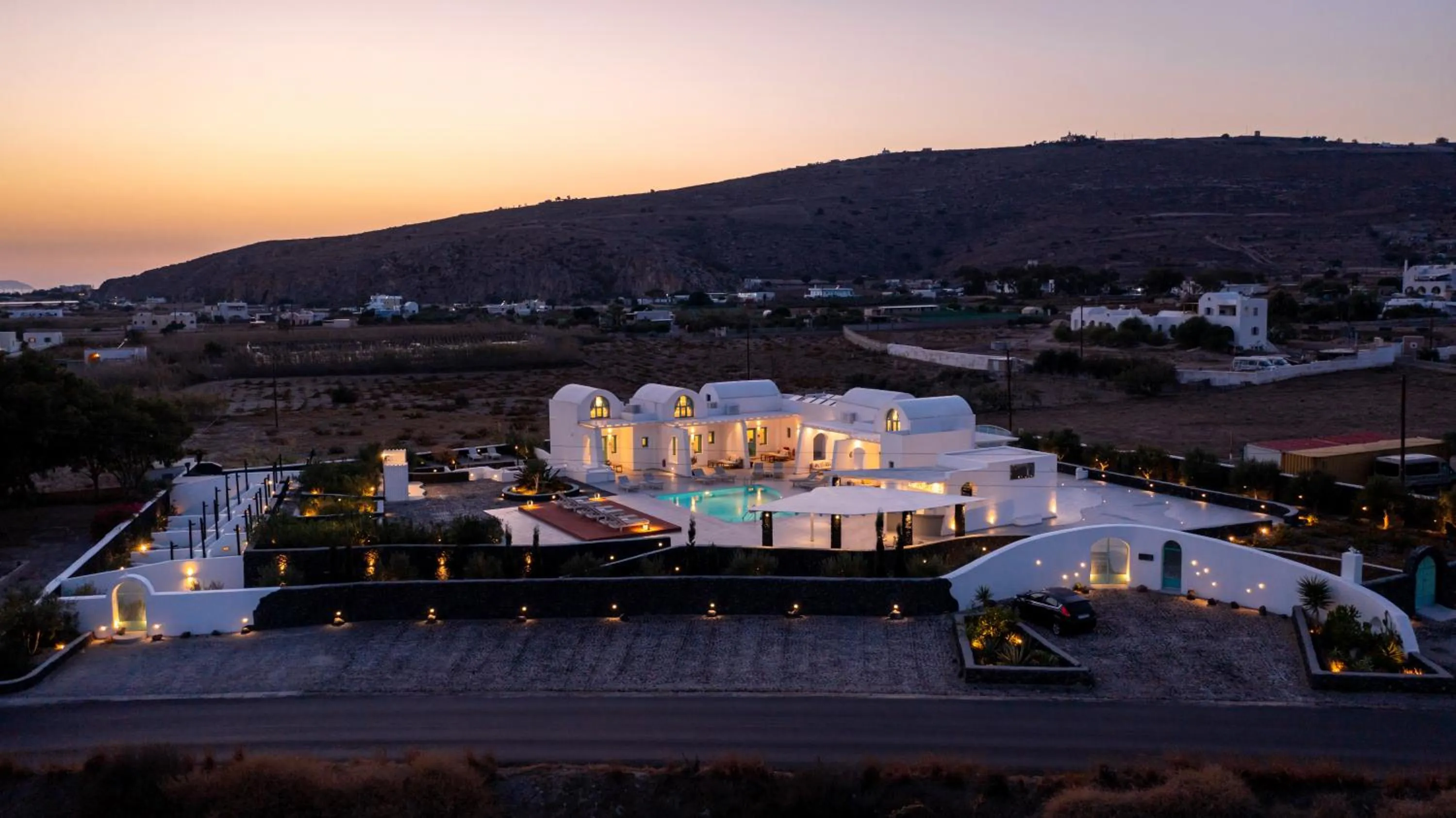 Bird's eye view in Santa Irina Luxury Sunny Lofts