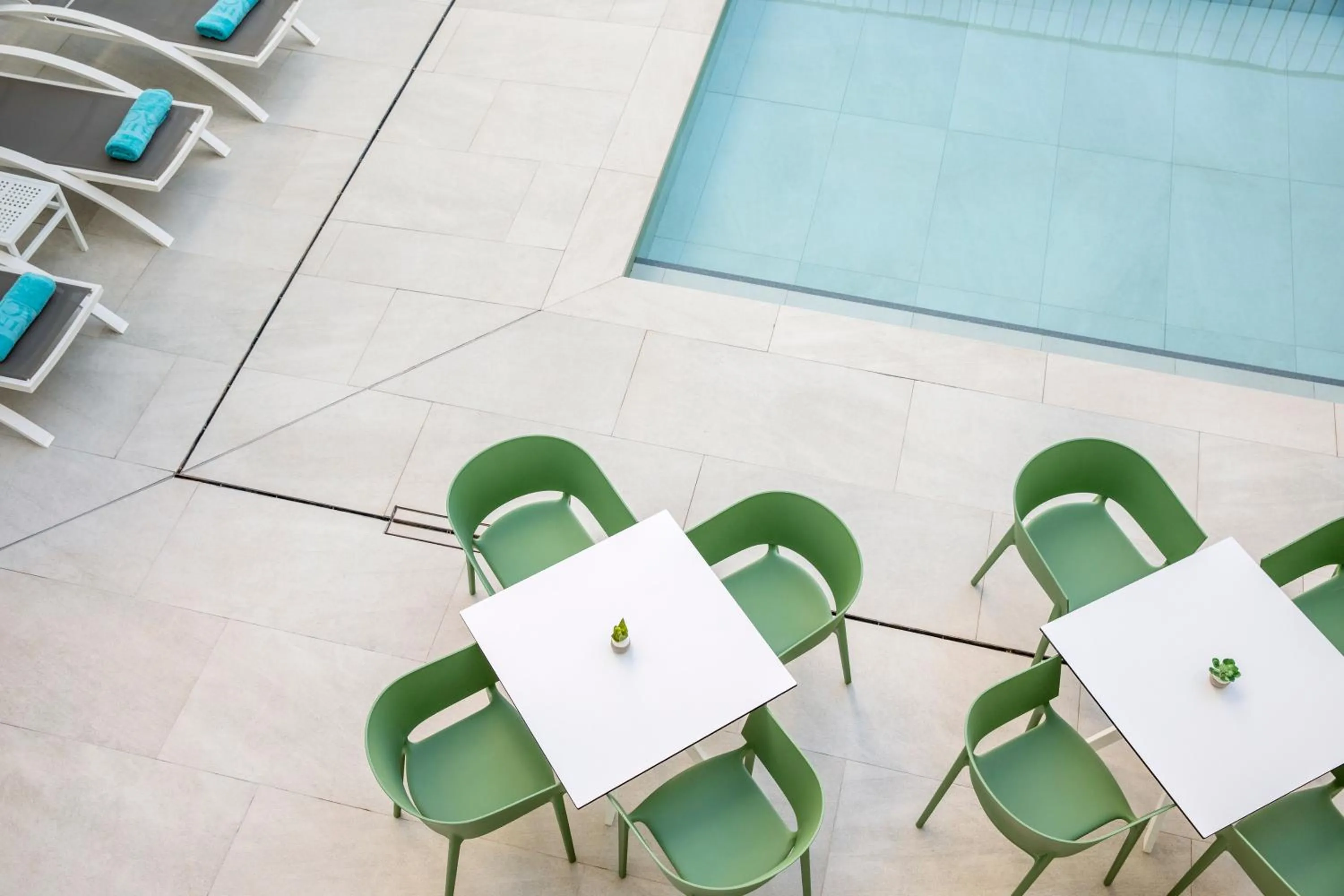 Swimming pool in Aparthotel Marina Drach