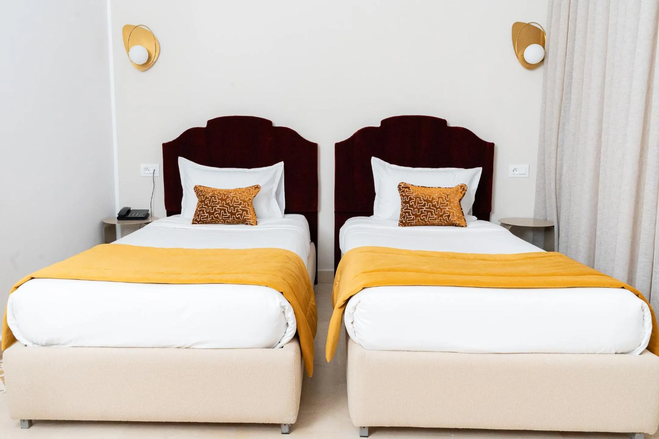 Bed in hôtel LE PACHA