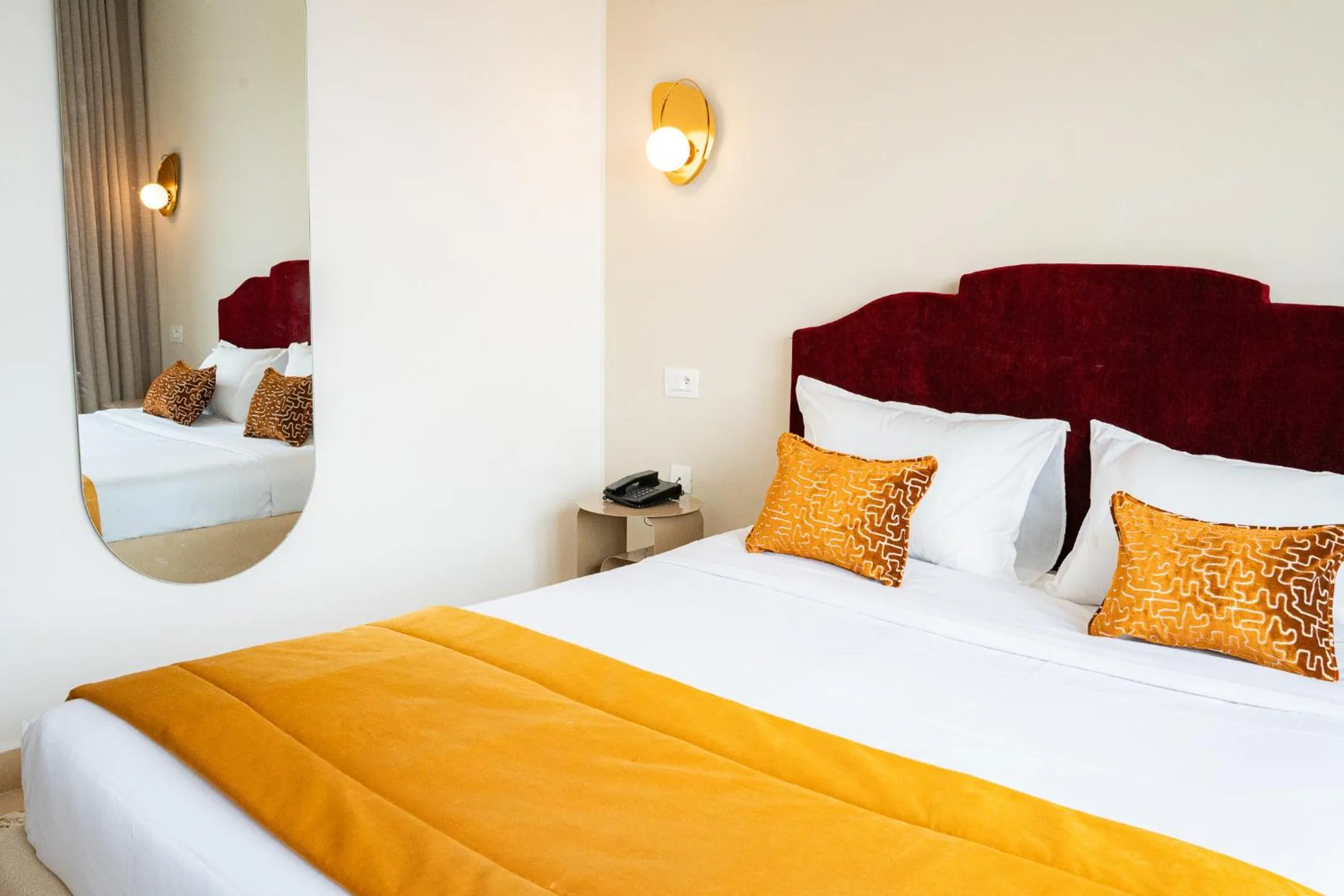 Bed in hôtel LE PACHA