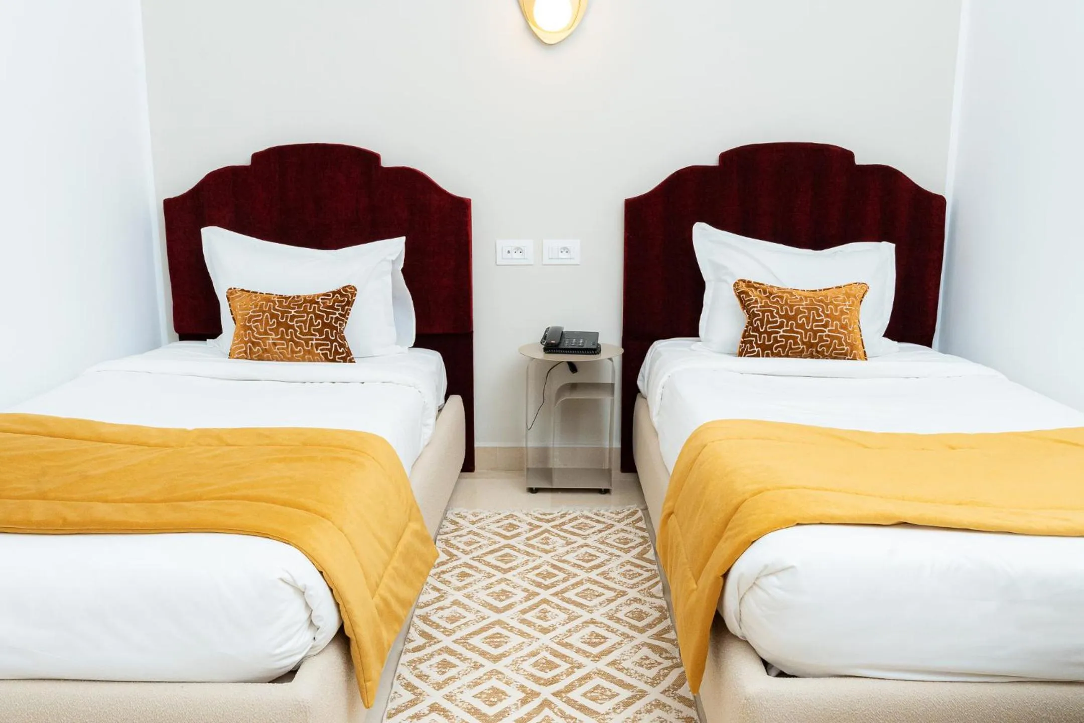 Bed in hôtel LE PACHA