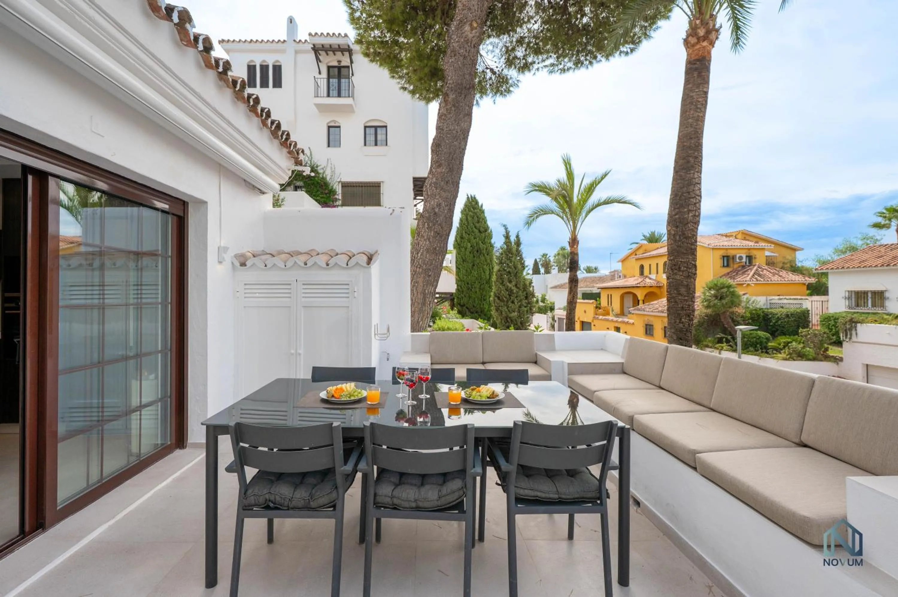 Balcony/Terrace in Luxury 3BED in Aldea Blanca, Pool & Puerto Banús