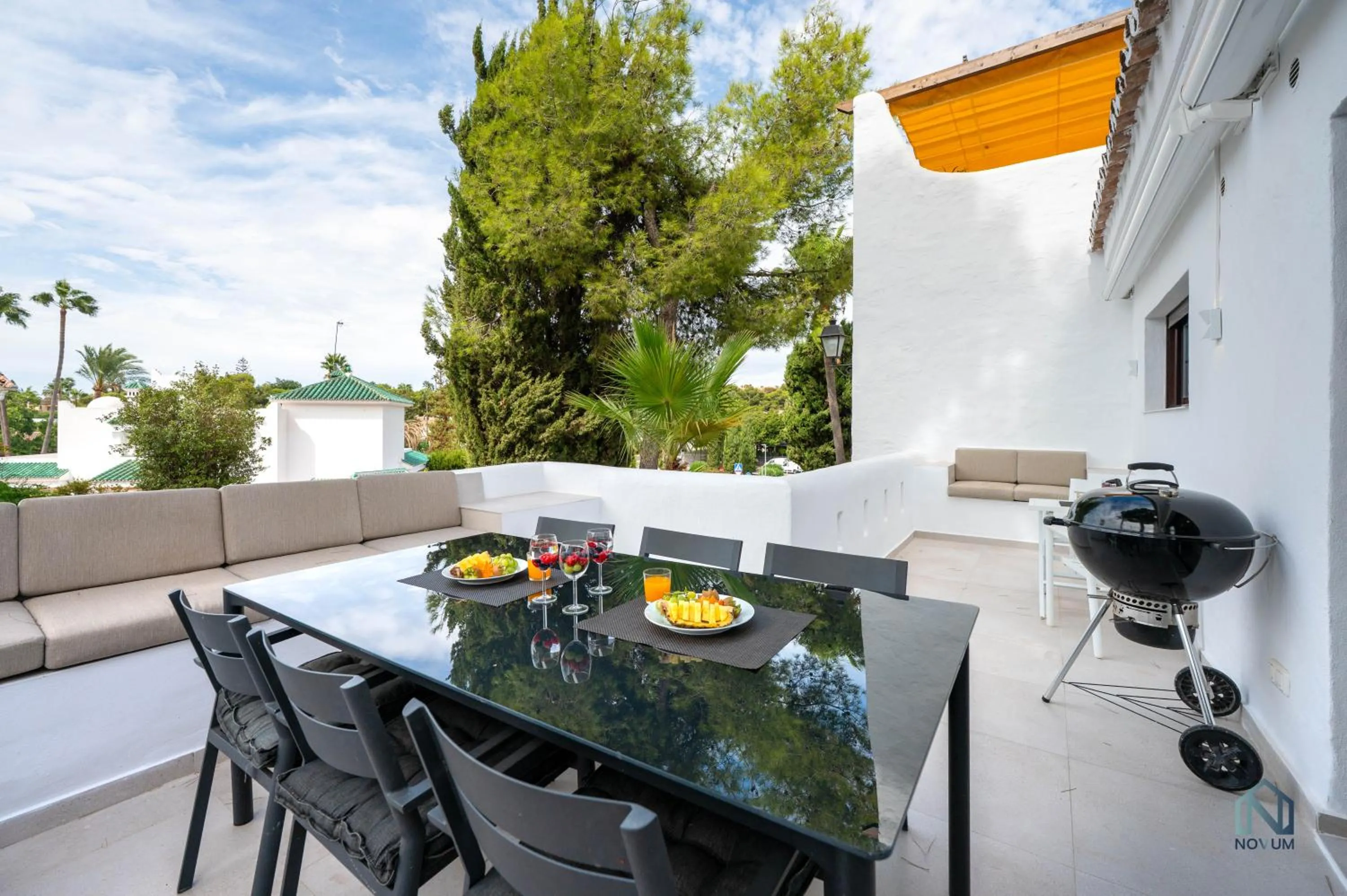 BBQ facilities in Luxury 3BED in Aldea Blanca, Pool & Puerto Banús