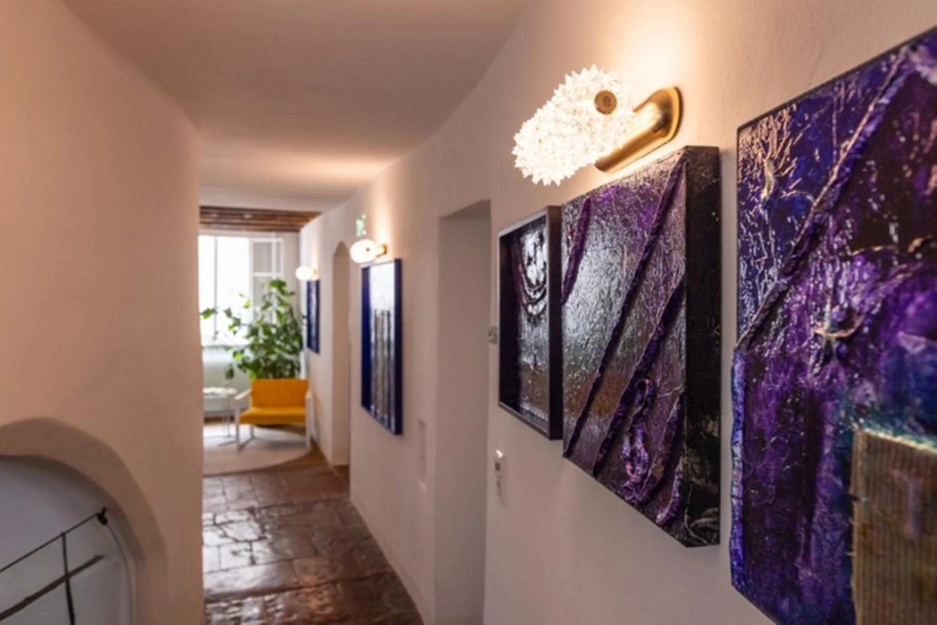 Patio in Small Luxury Hotel Goldgasse