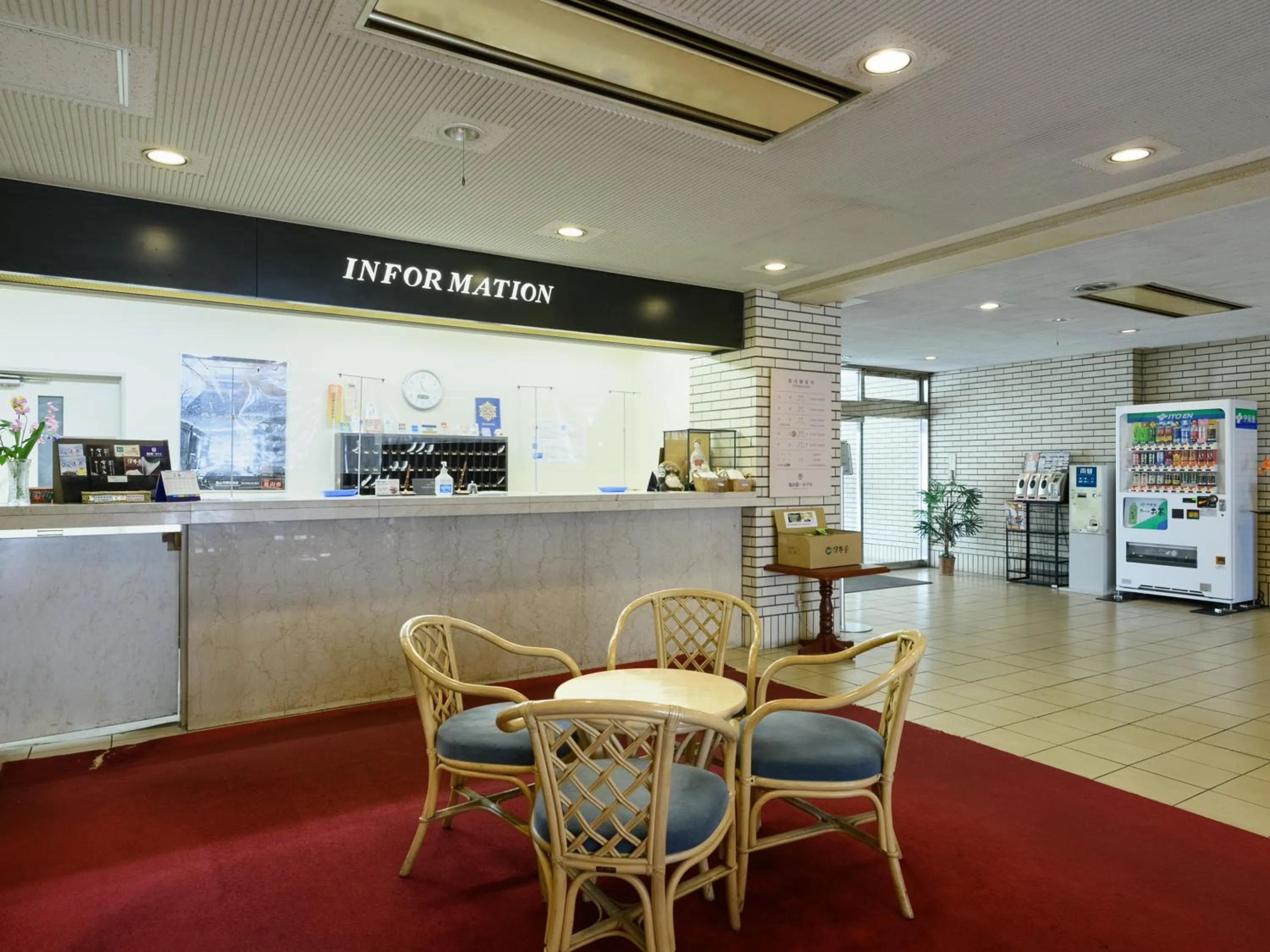 Lobby or reception in Tabist Kameyama Daiichi Hotel