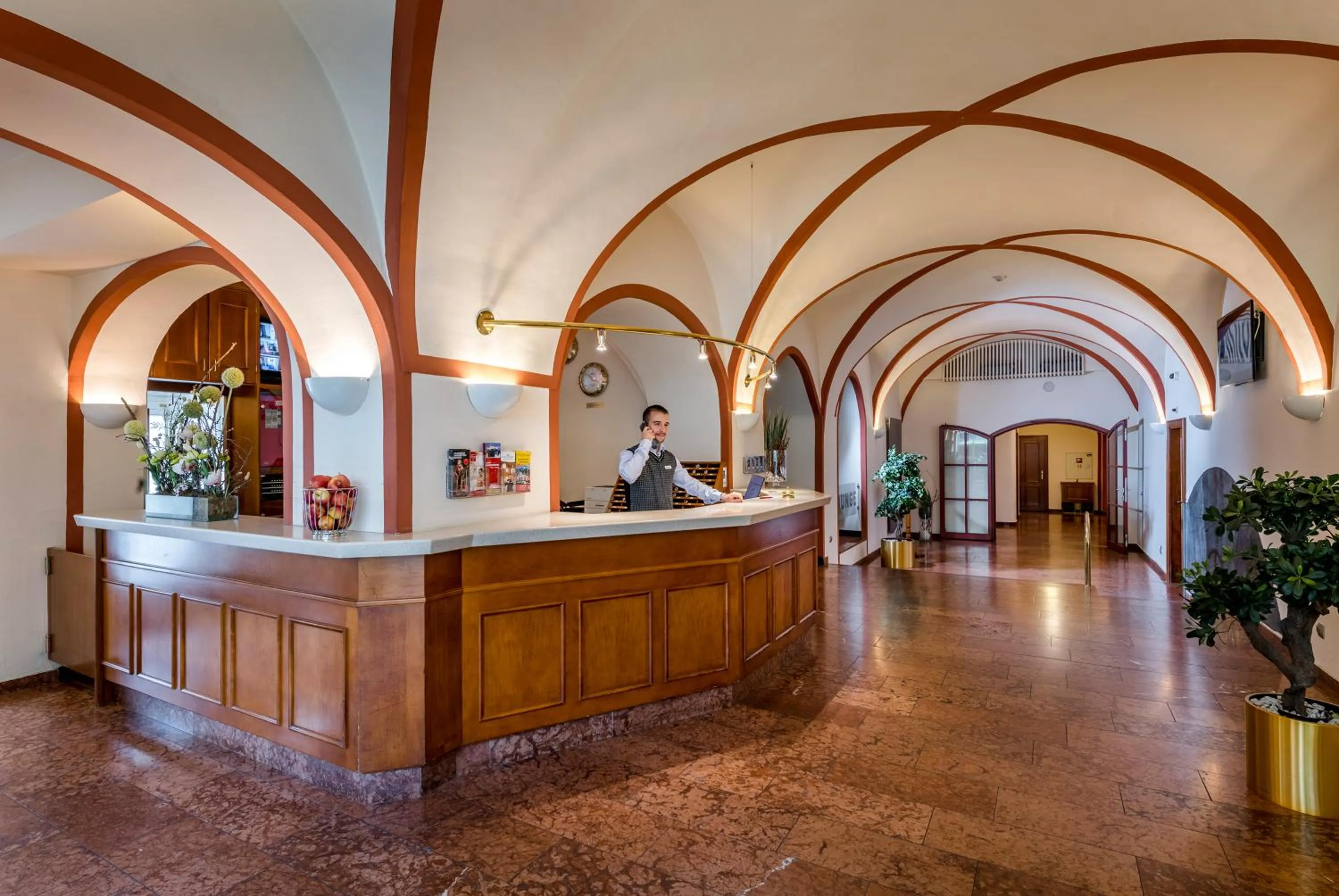 Lobby or reception in Hotel am Mirabellplatz