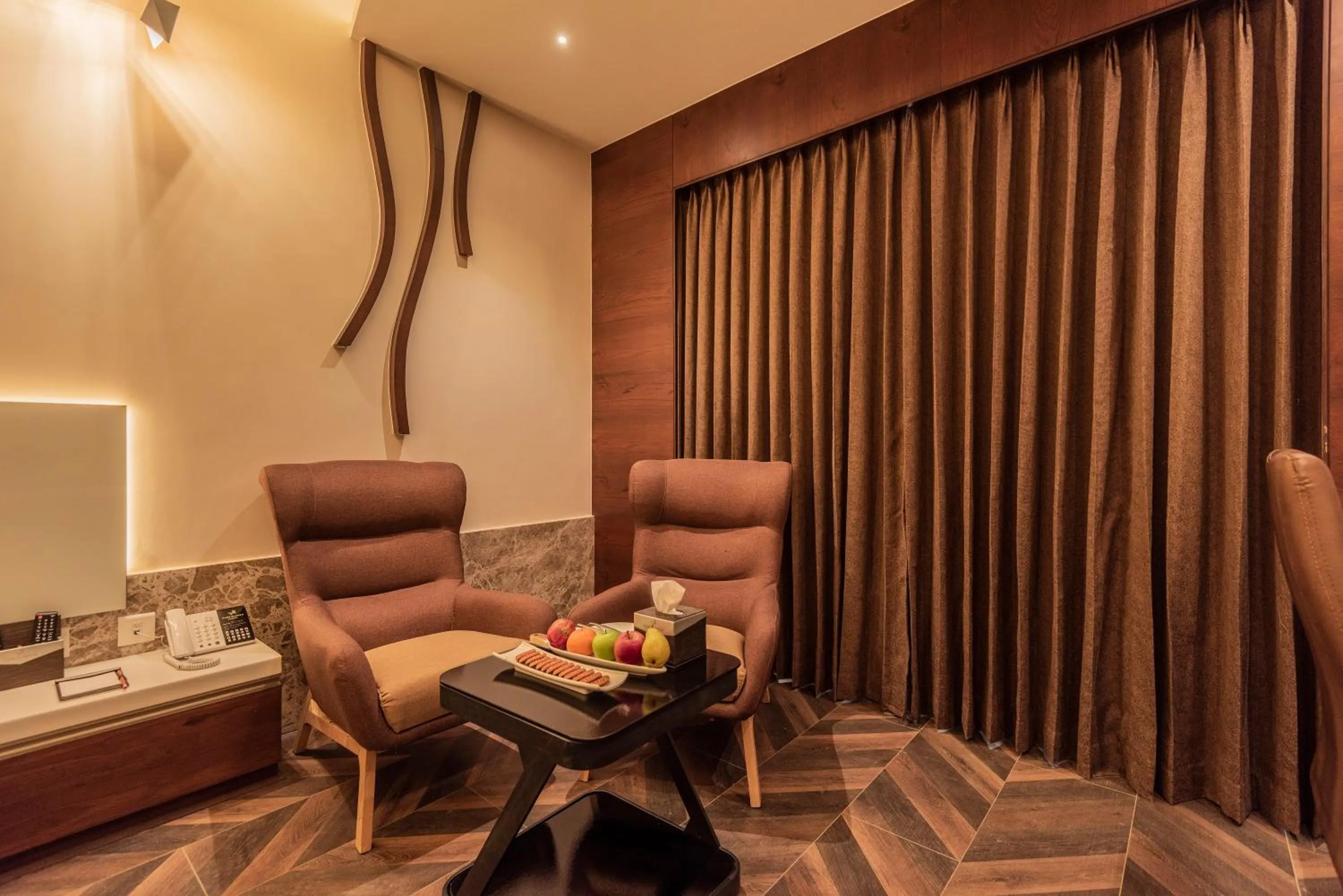 Seating area in Hotel Park Elanza Coimbatore