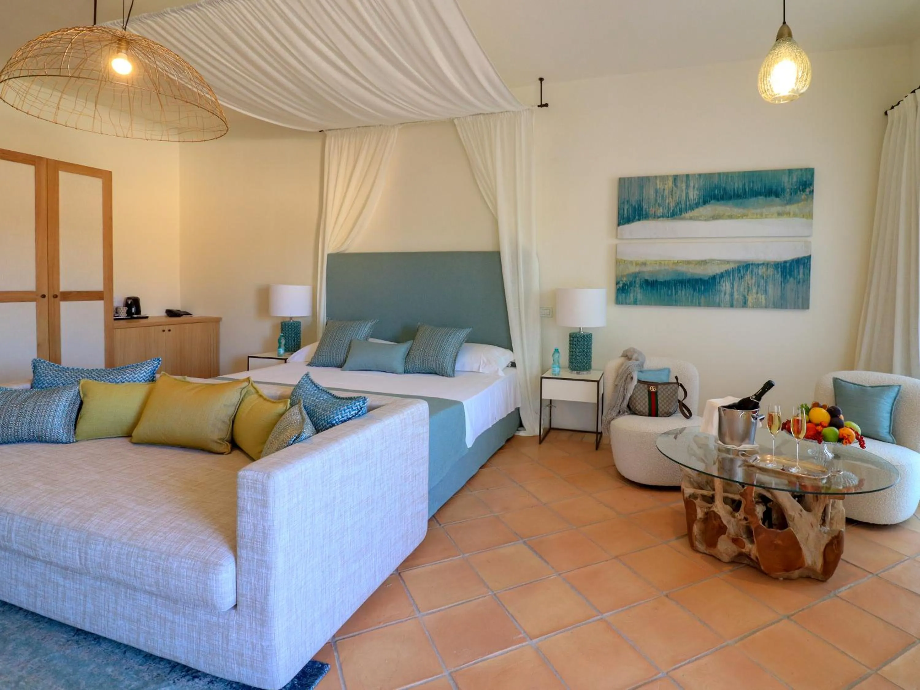 Living room in Hotel Borgo Smeraldo