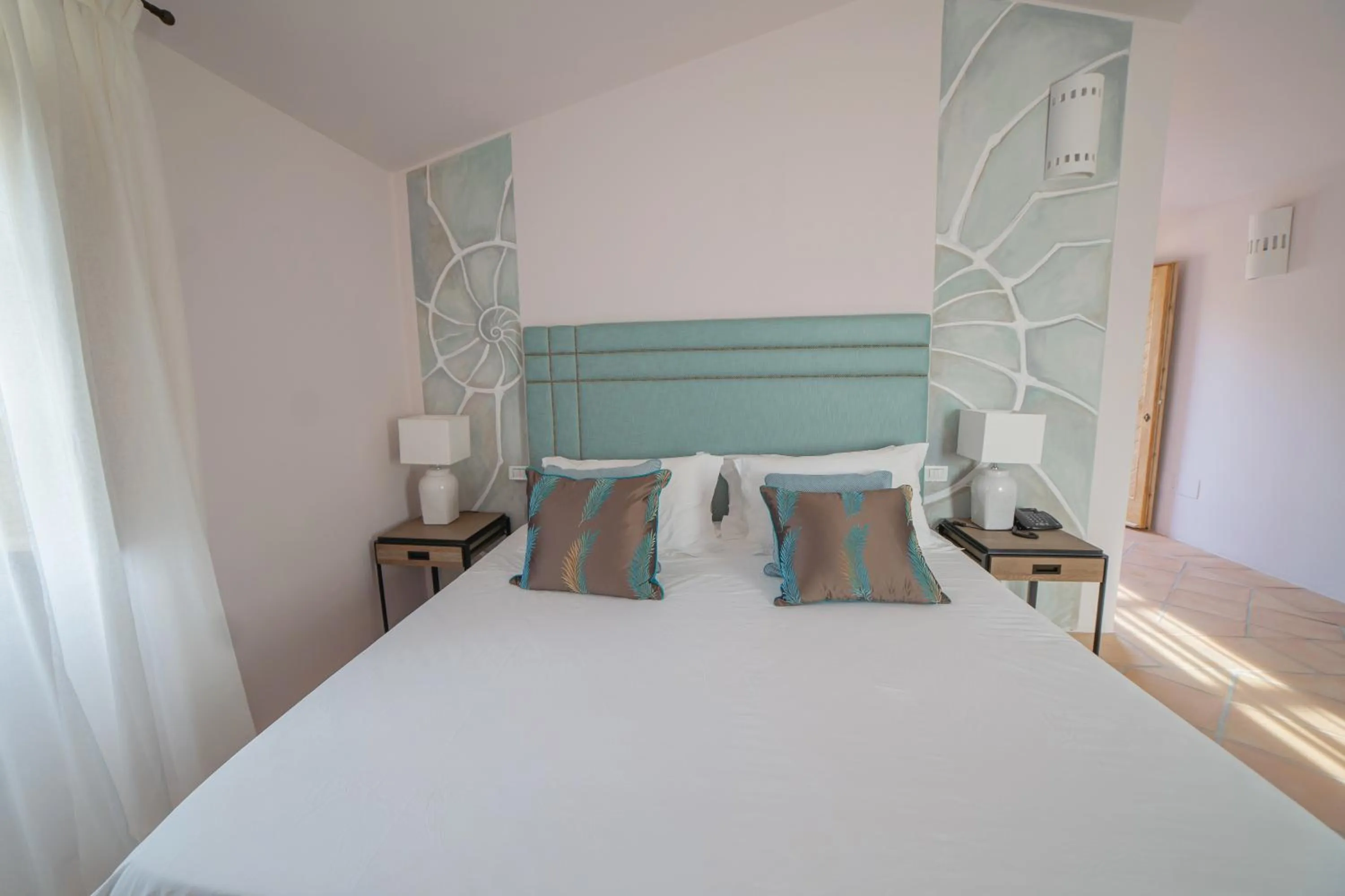 Bed in Hotel Borgo Smeraldo