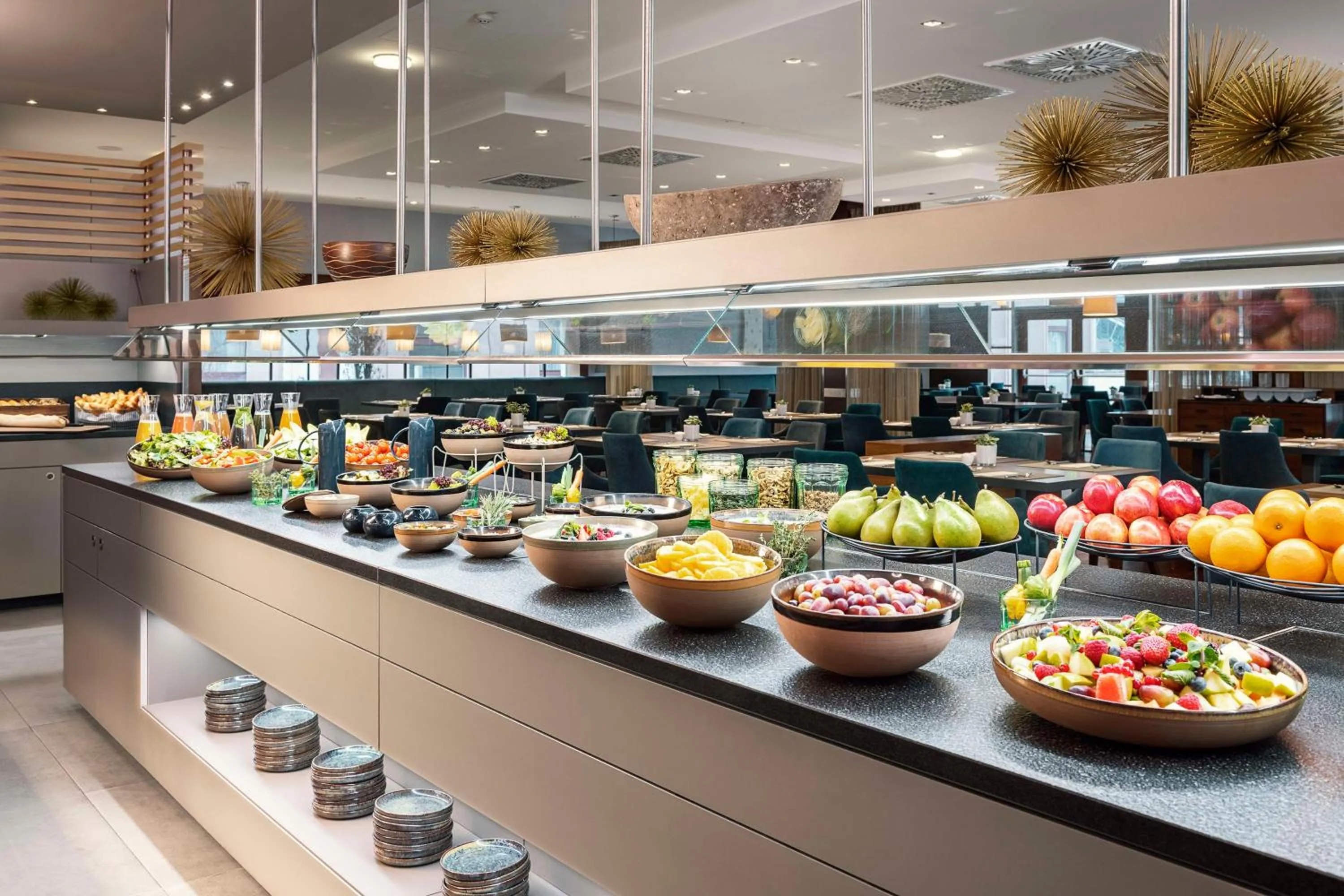 Breakfast in NH Vienna Airport Conference Center