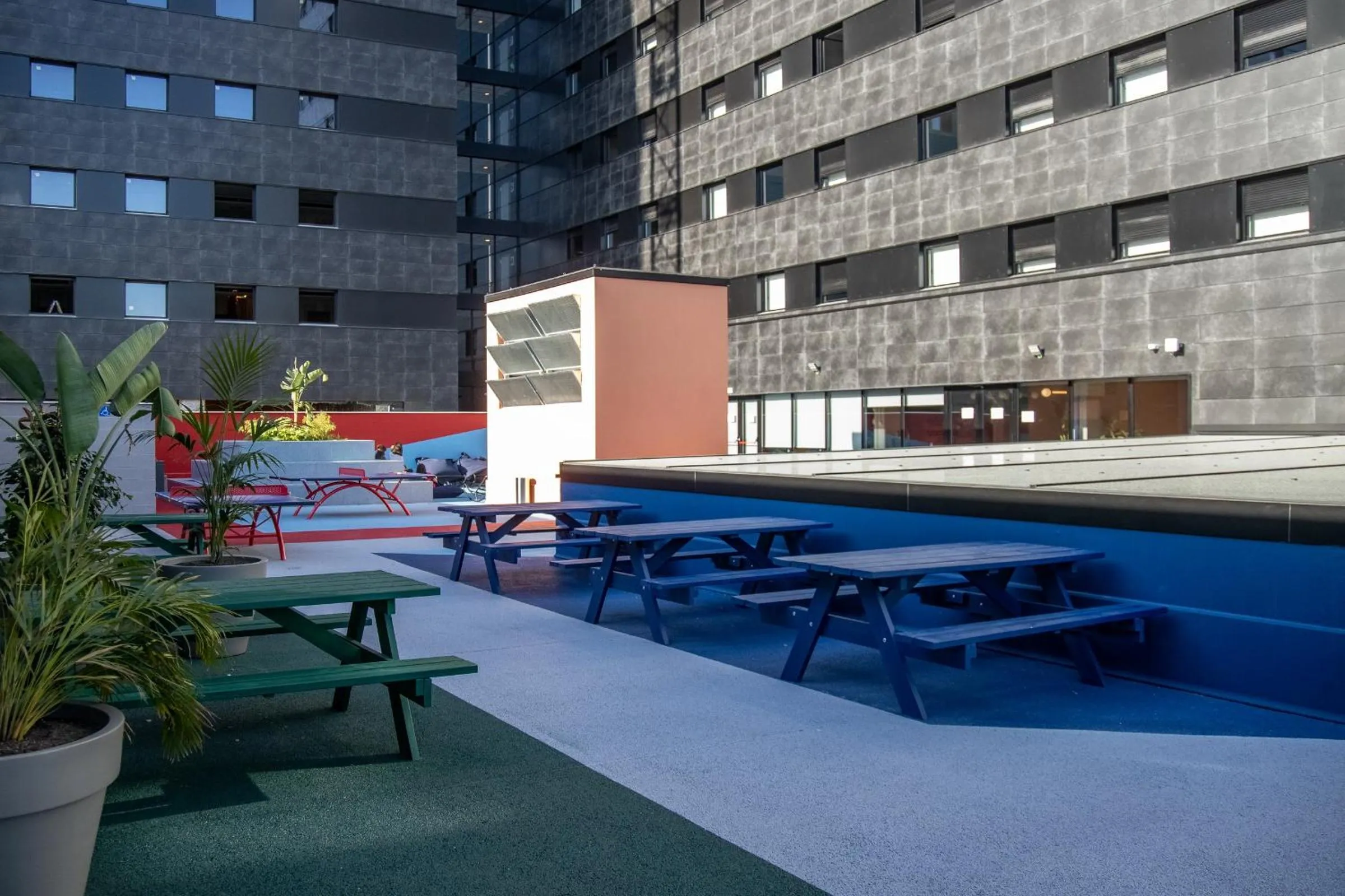 Balcony/Terrace in Residencia Universitaria Resa San Mamés