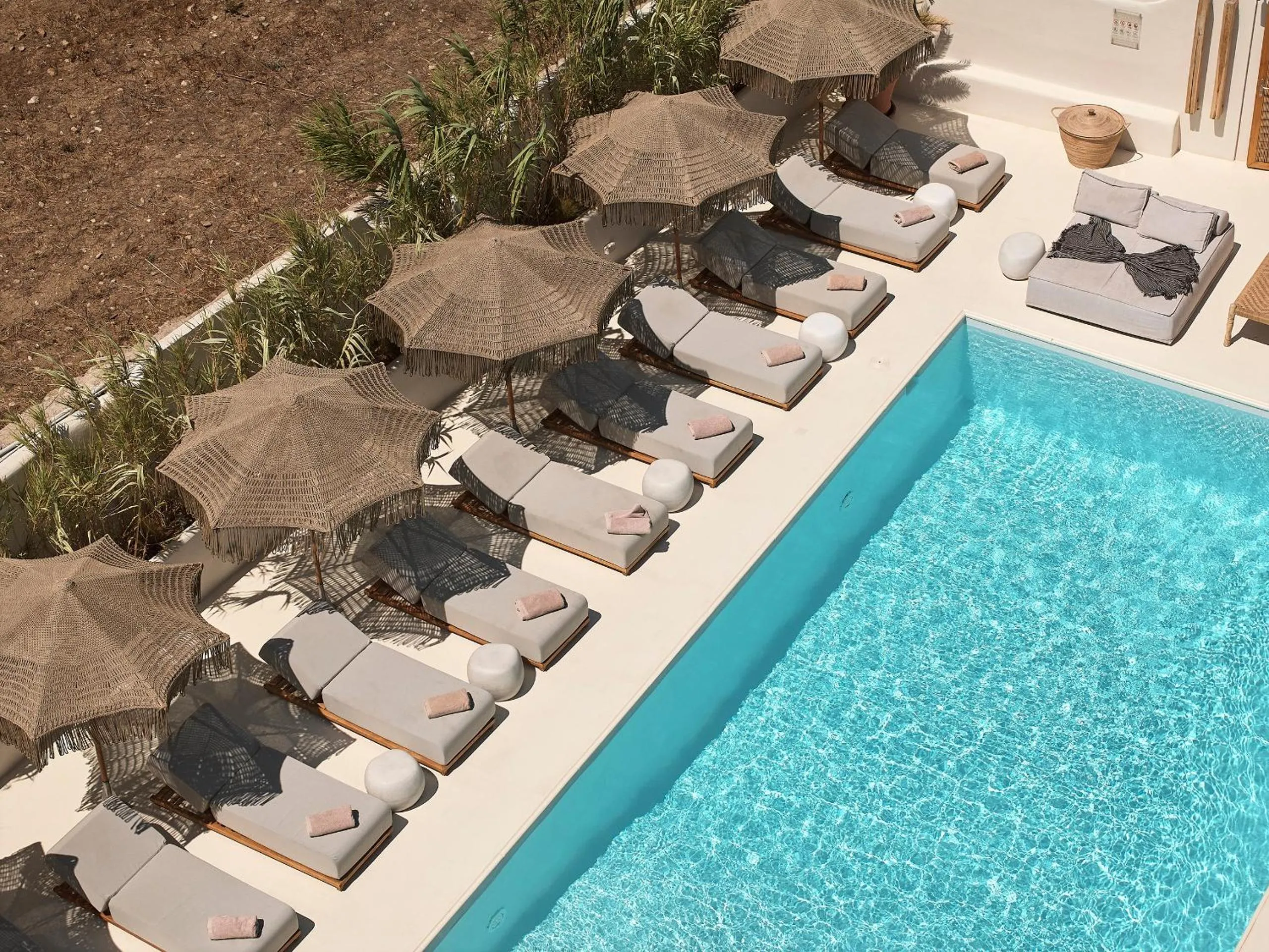 Swimming pool in Sharm Hotel Mykonos