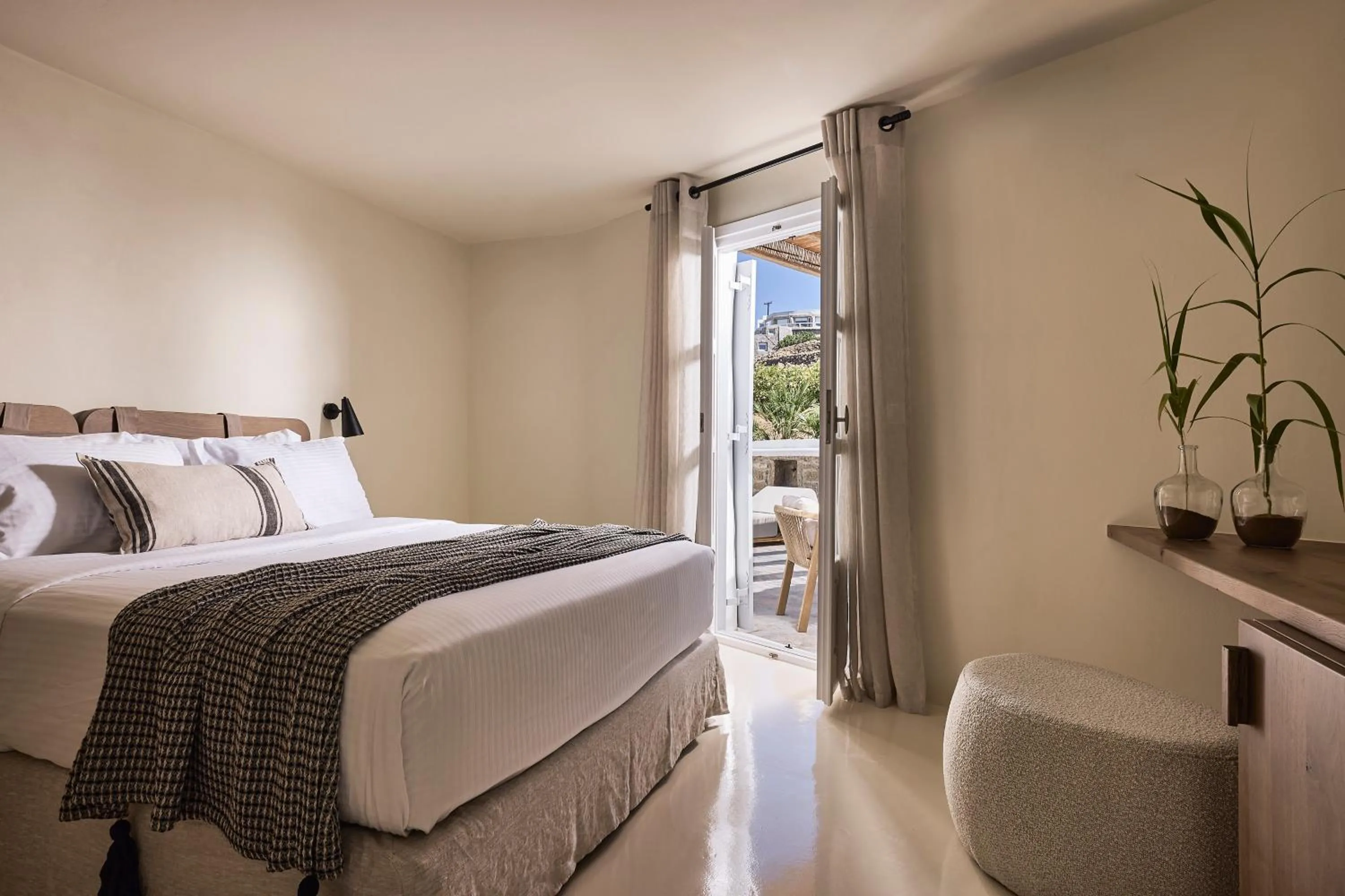 Bedroom in Sharm Hotel Mykonos