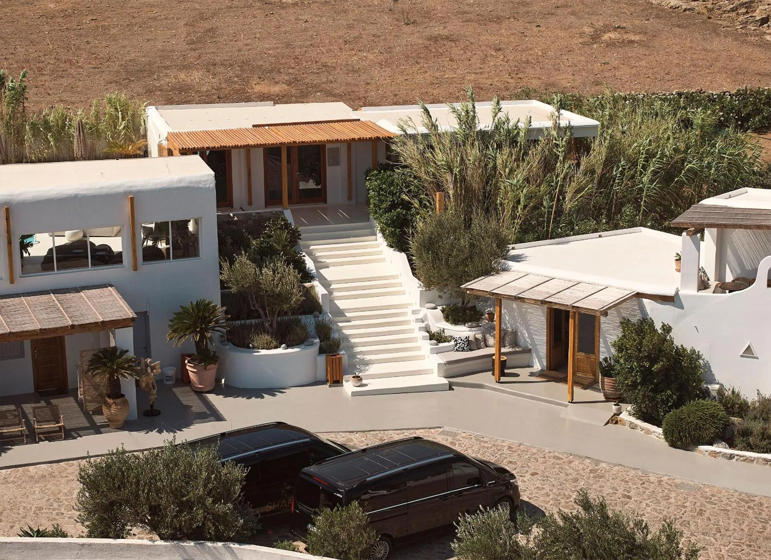 Property building in Sharm Hotel Mykonos