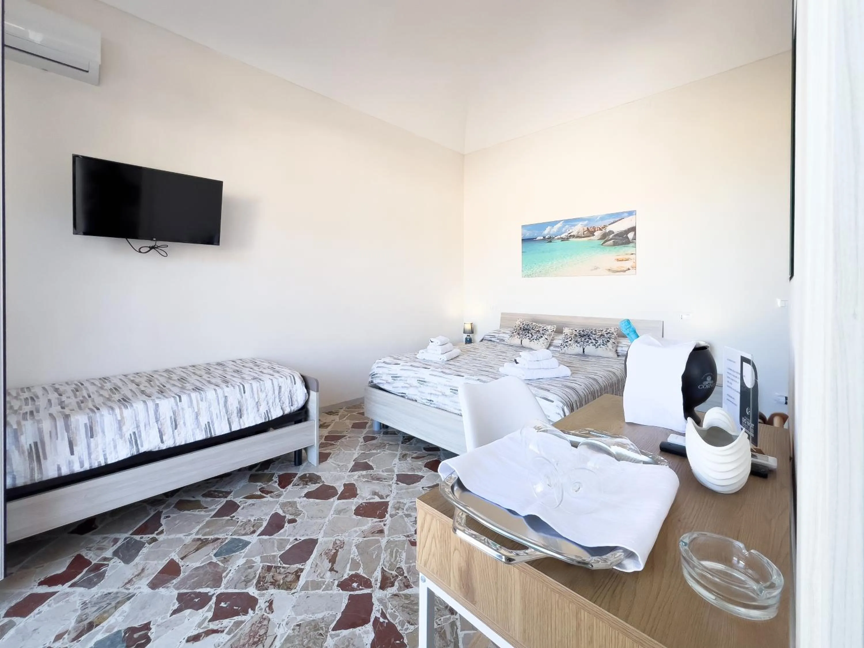 Bed in Ponente & Maestro Rooms