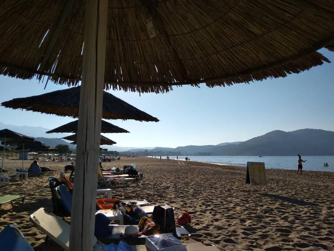 Beach in Drosia Hotel