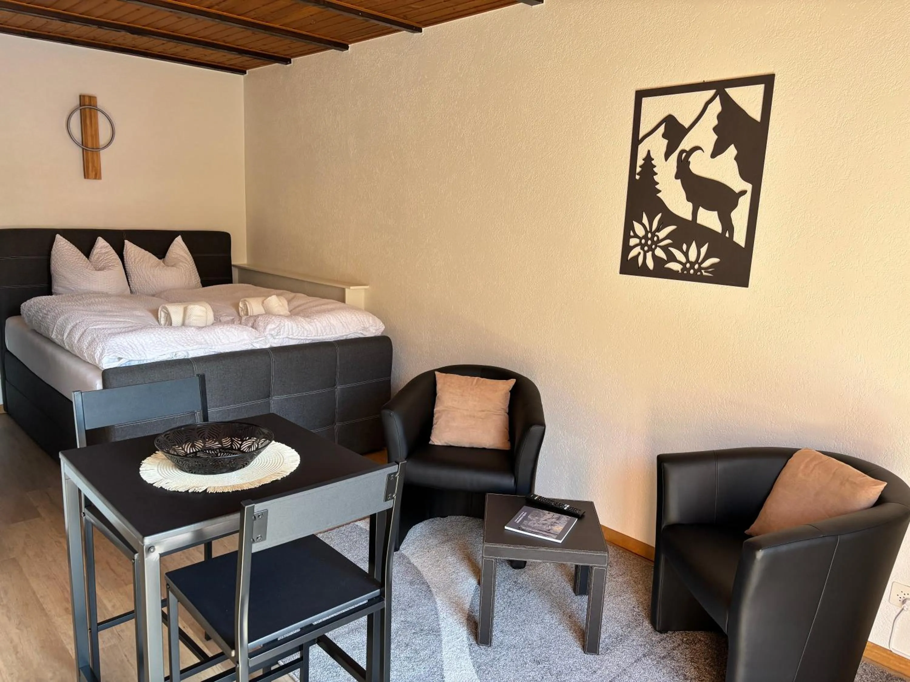 Bed in Auberge Les Rangs