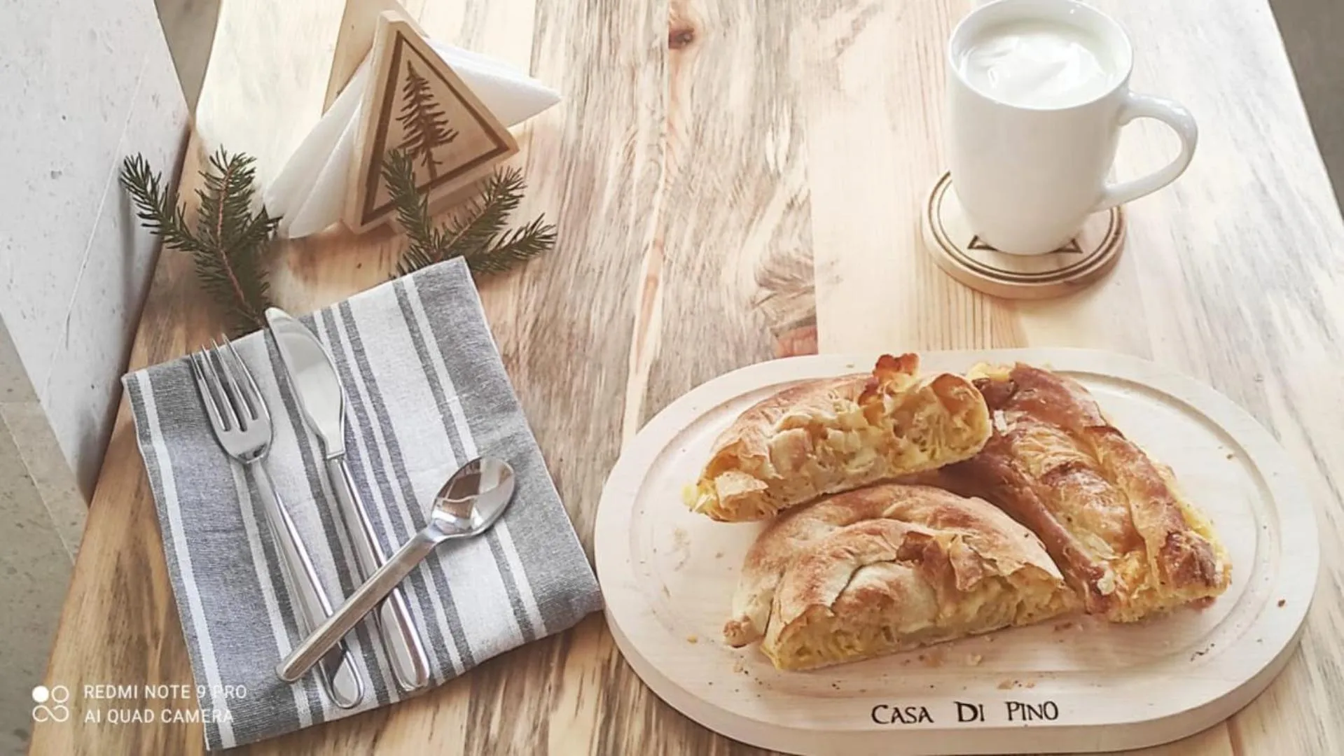 Food and drinks in Casa di Pino EcoLodge Hotel