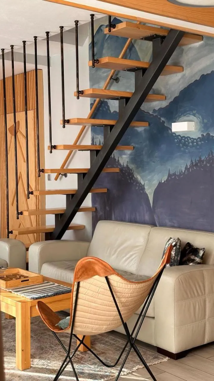 Living room in Casa di Pino EcoLodge Hotel