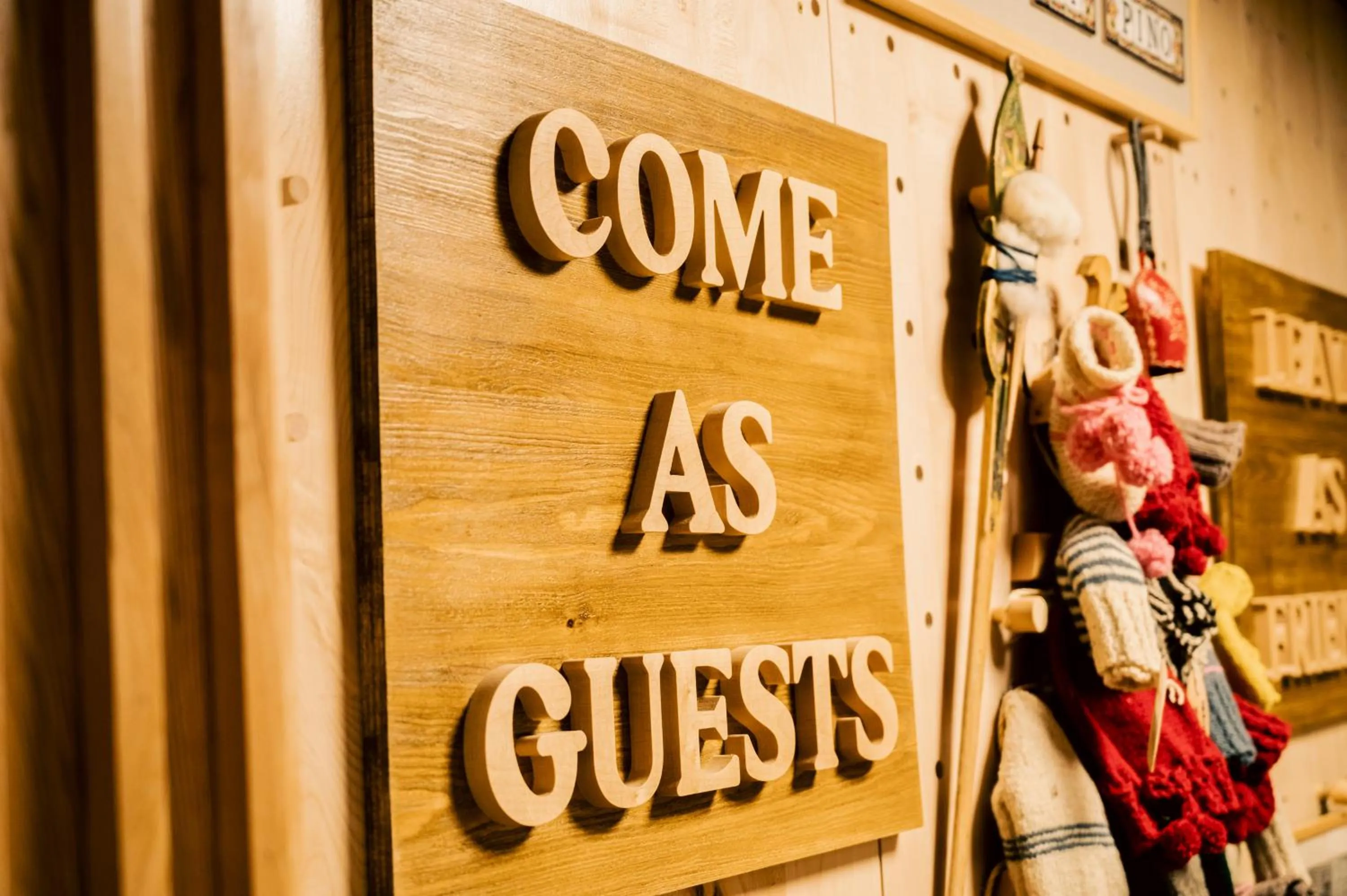 Lobby or reception in Casa di Pino EcoLodge Hotel