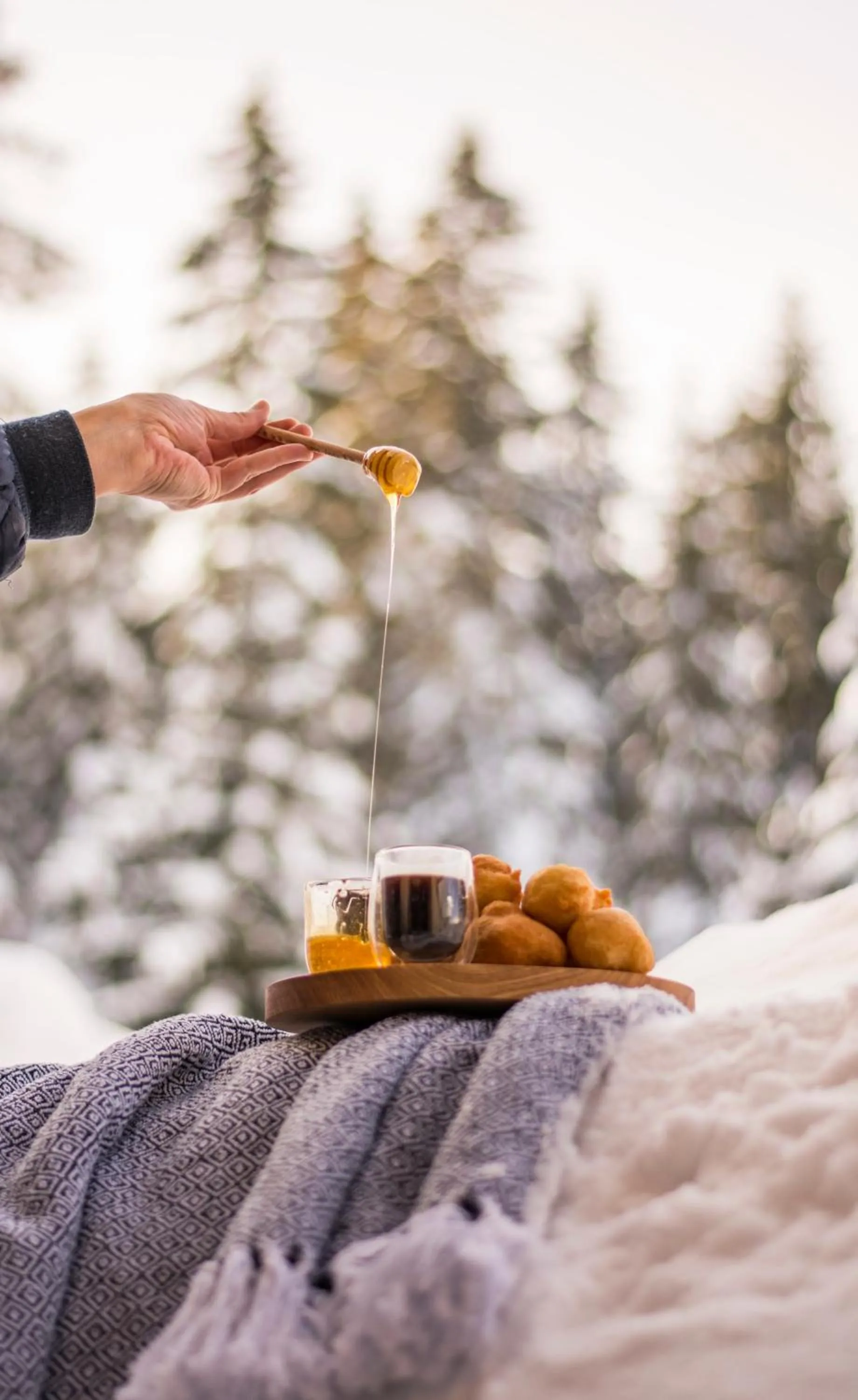 Food and drinks in Casa di Pino EcoLodge Hotel