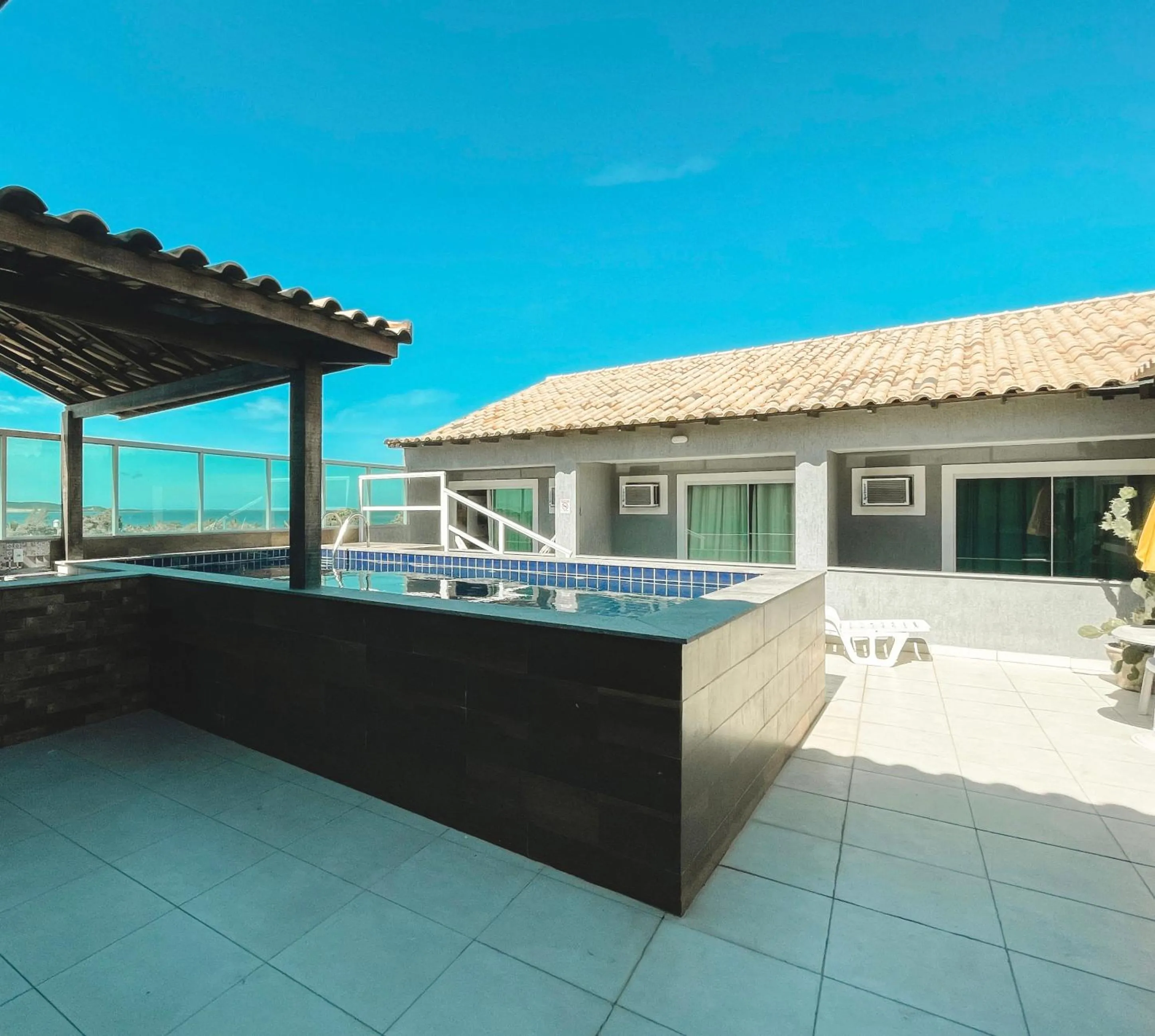 Swimming pool in Pousada São Pedro