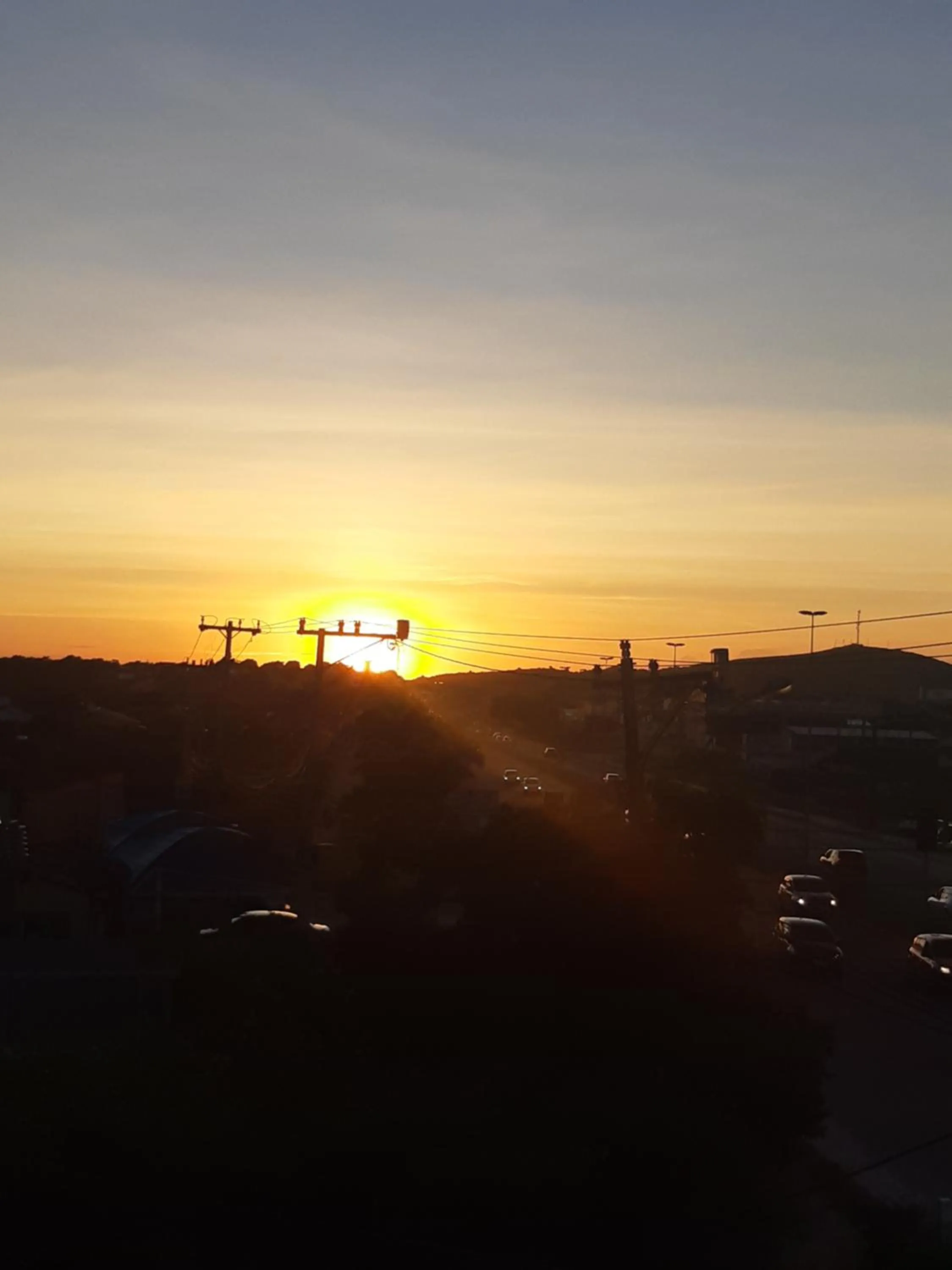 Sunset in Pousada São Pedro