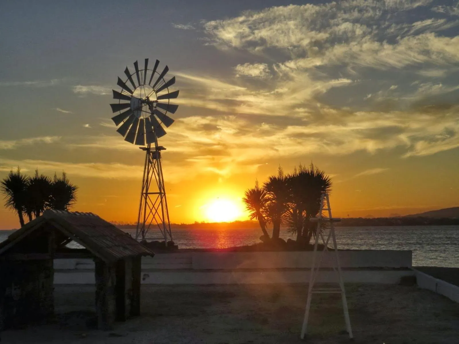 Sunset in Pousada São Pedro