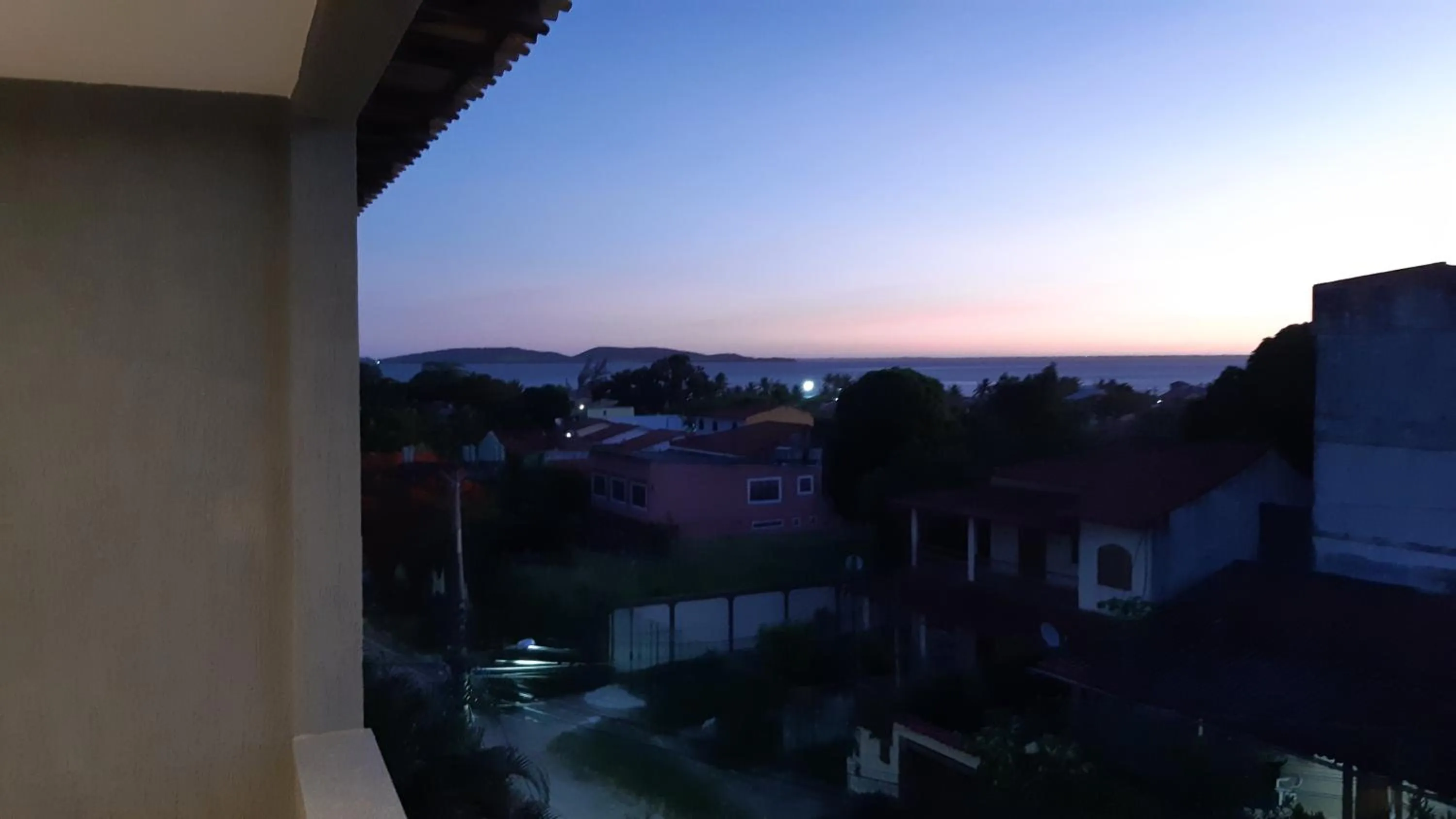 Sunset in Pousada São Pedro