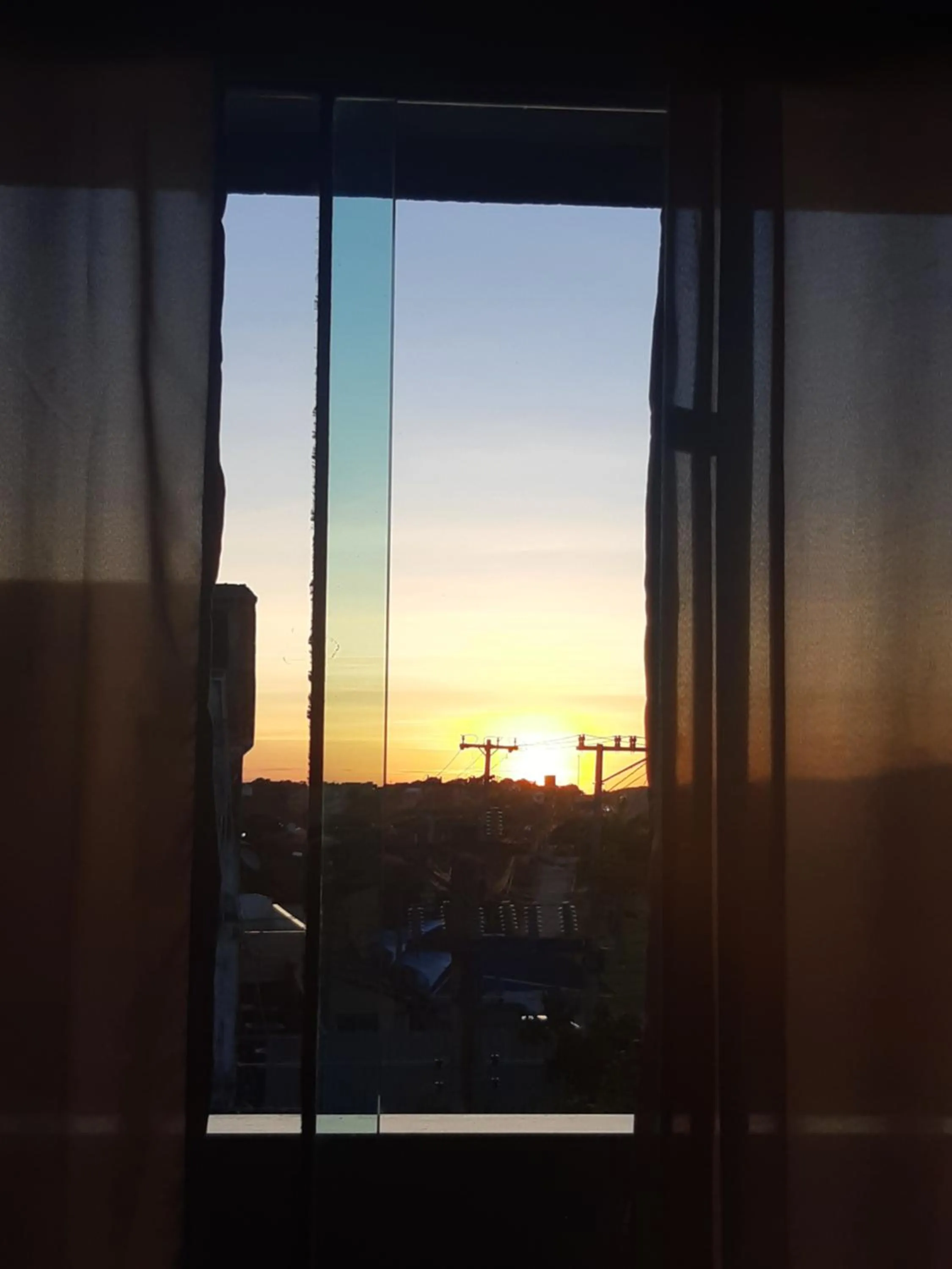 Sunset in Pousada São Pedro