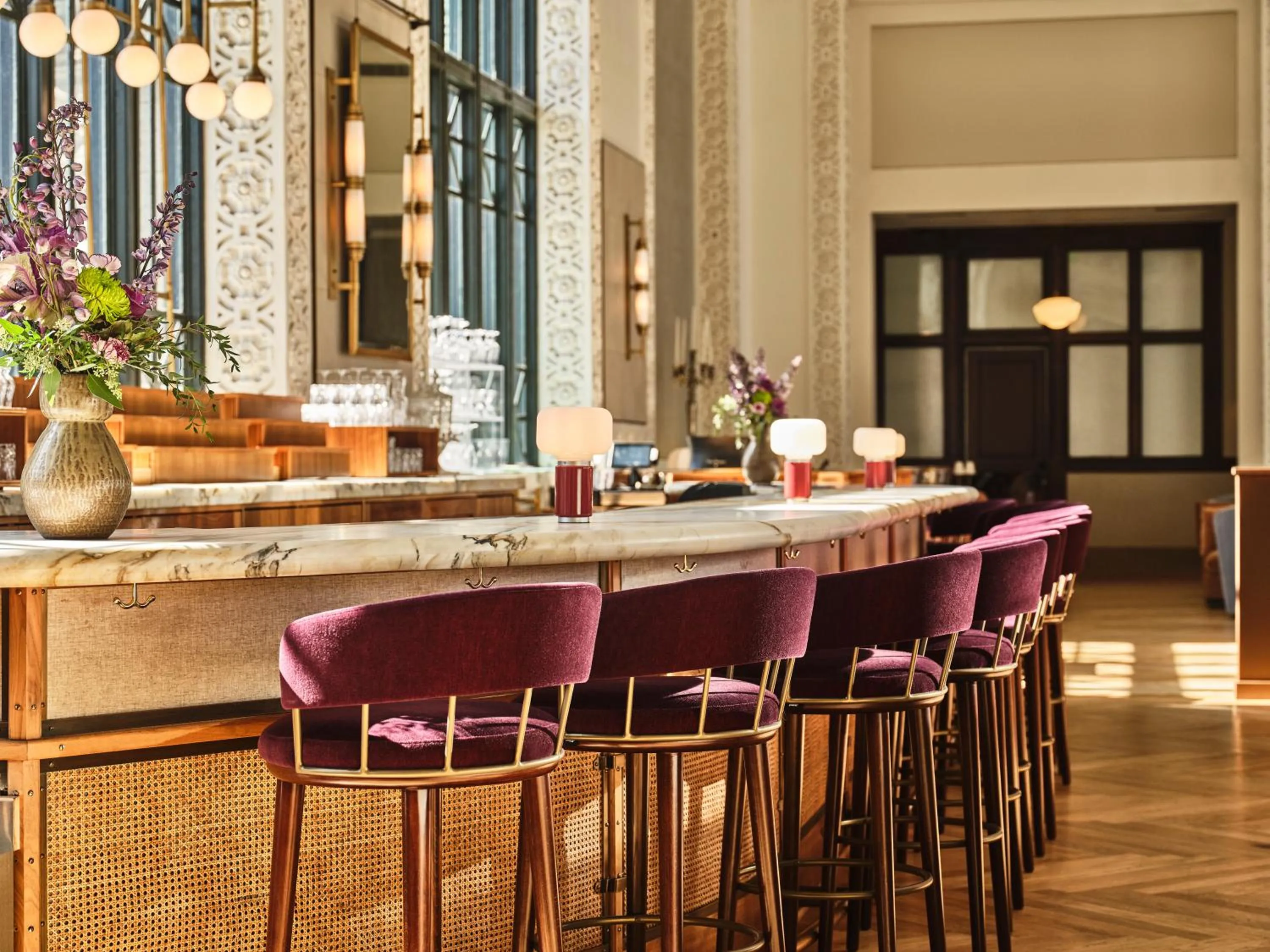 Lounge or bar in The Crawford Hotel