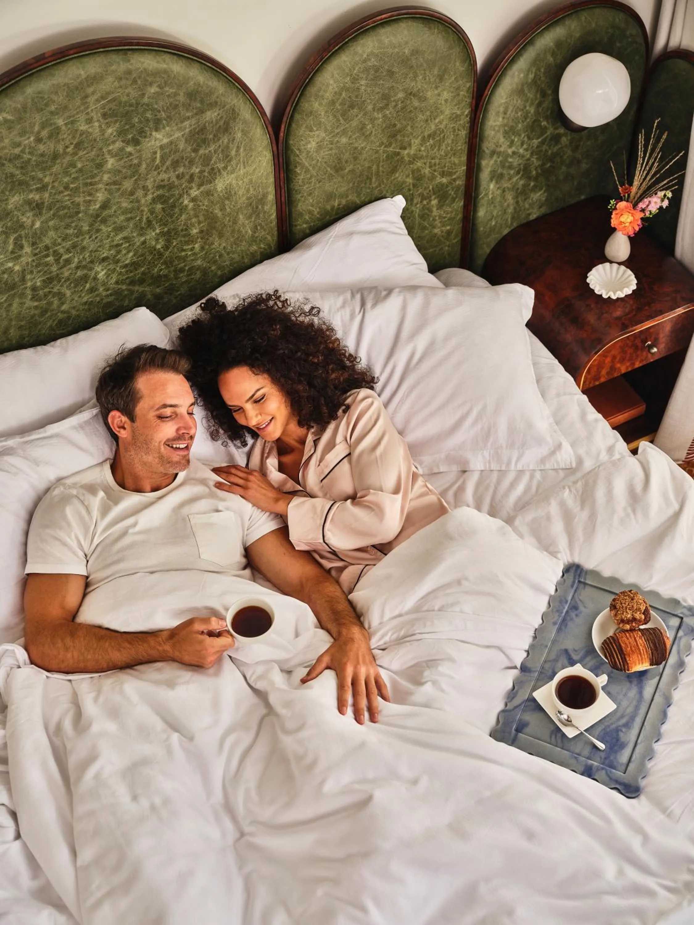 Bedroom, Bed in The Crawford Hotel