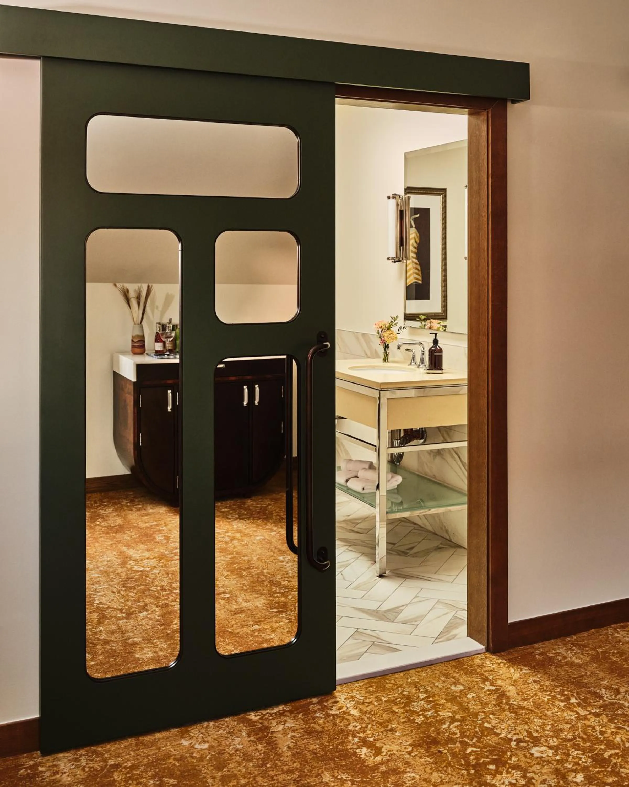 Bathroom in The Crawford Hotel