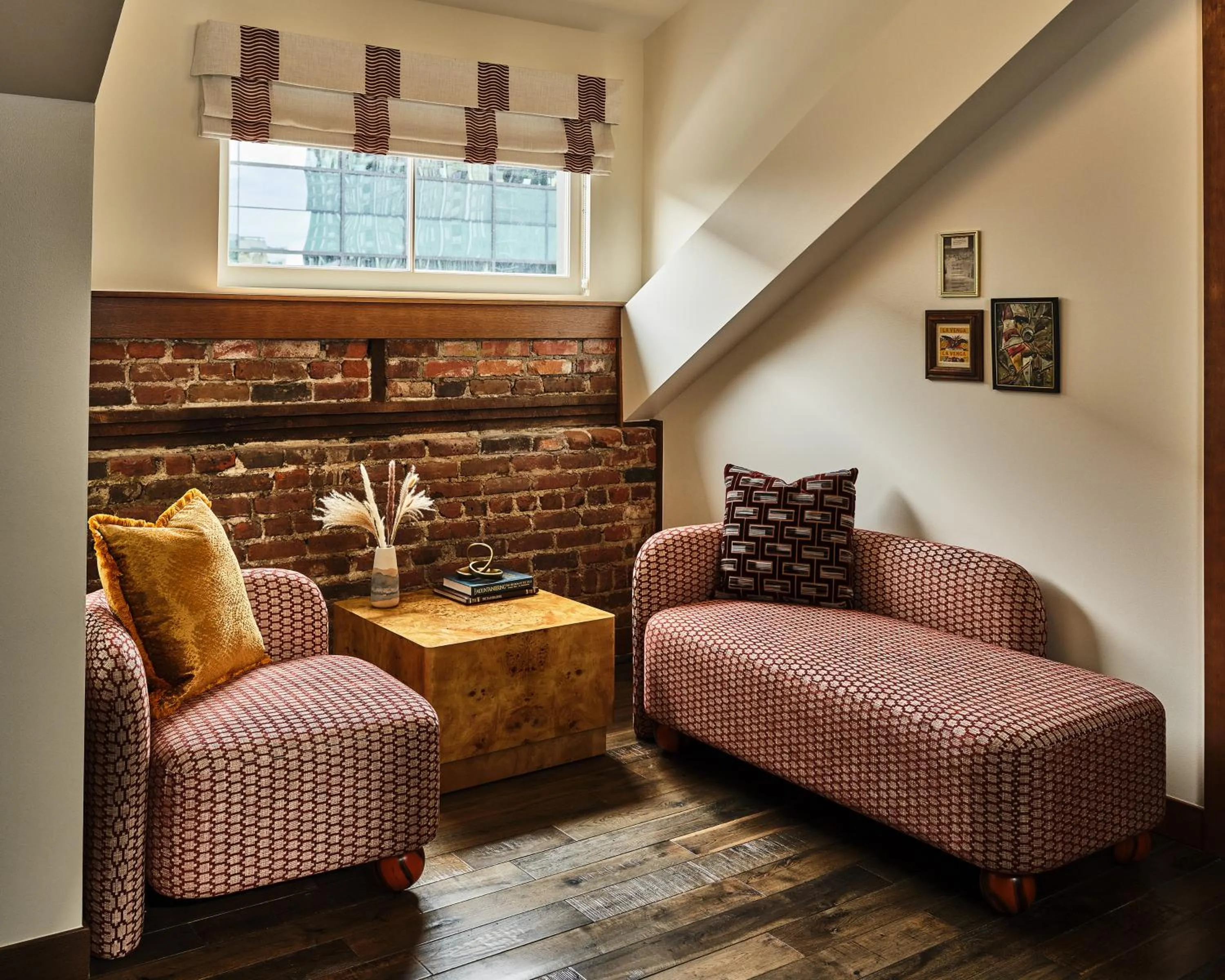 Seating area in The Crawford Hotel