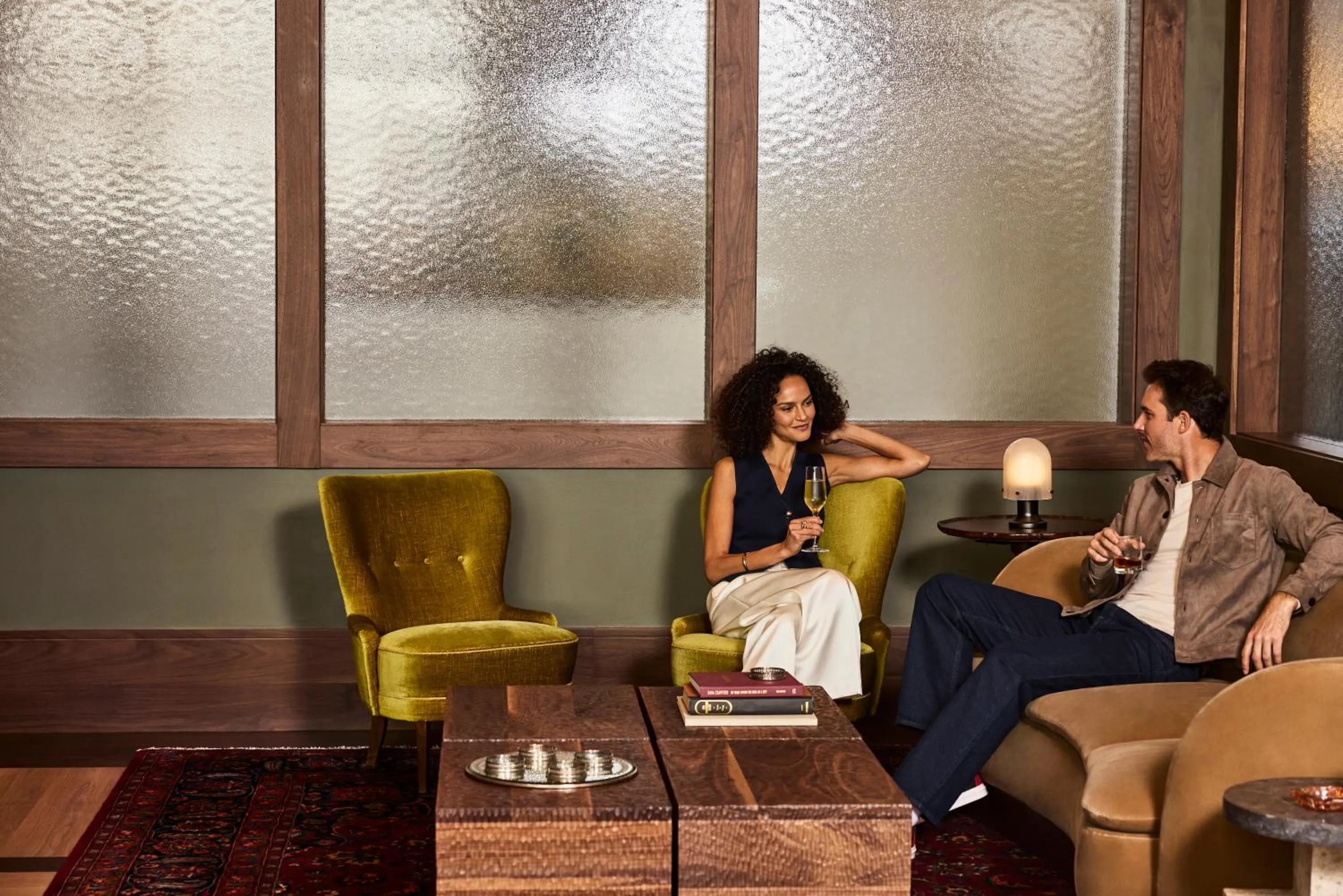 Seating area in The Crawford Hotel