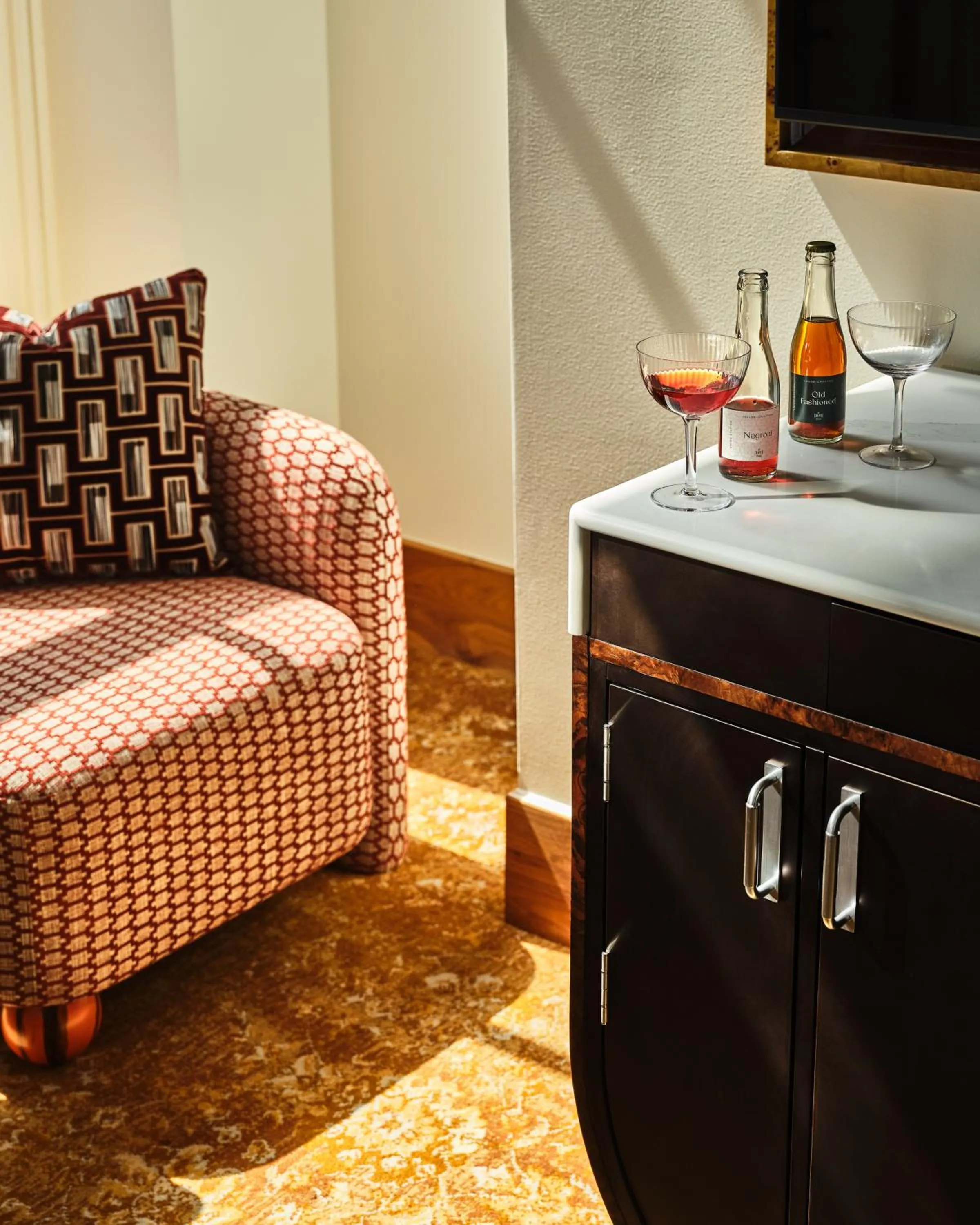 Drinks in The Crawford Hotel