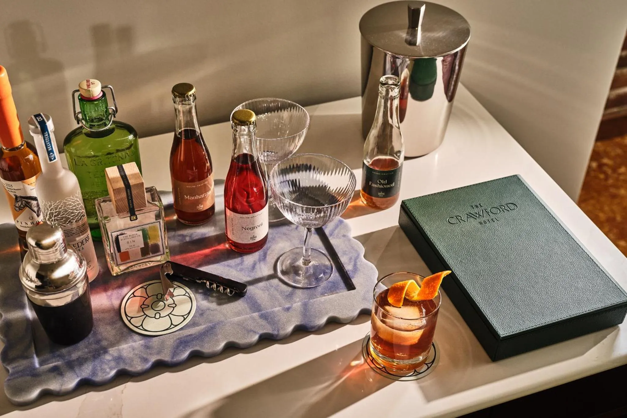 Bedroom in The Crawford Hotel