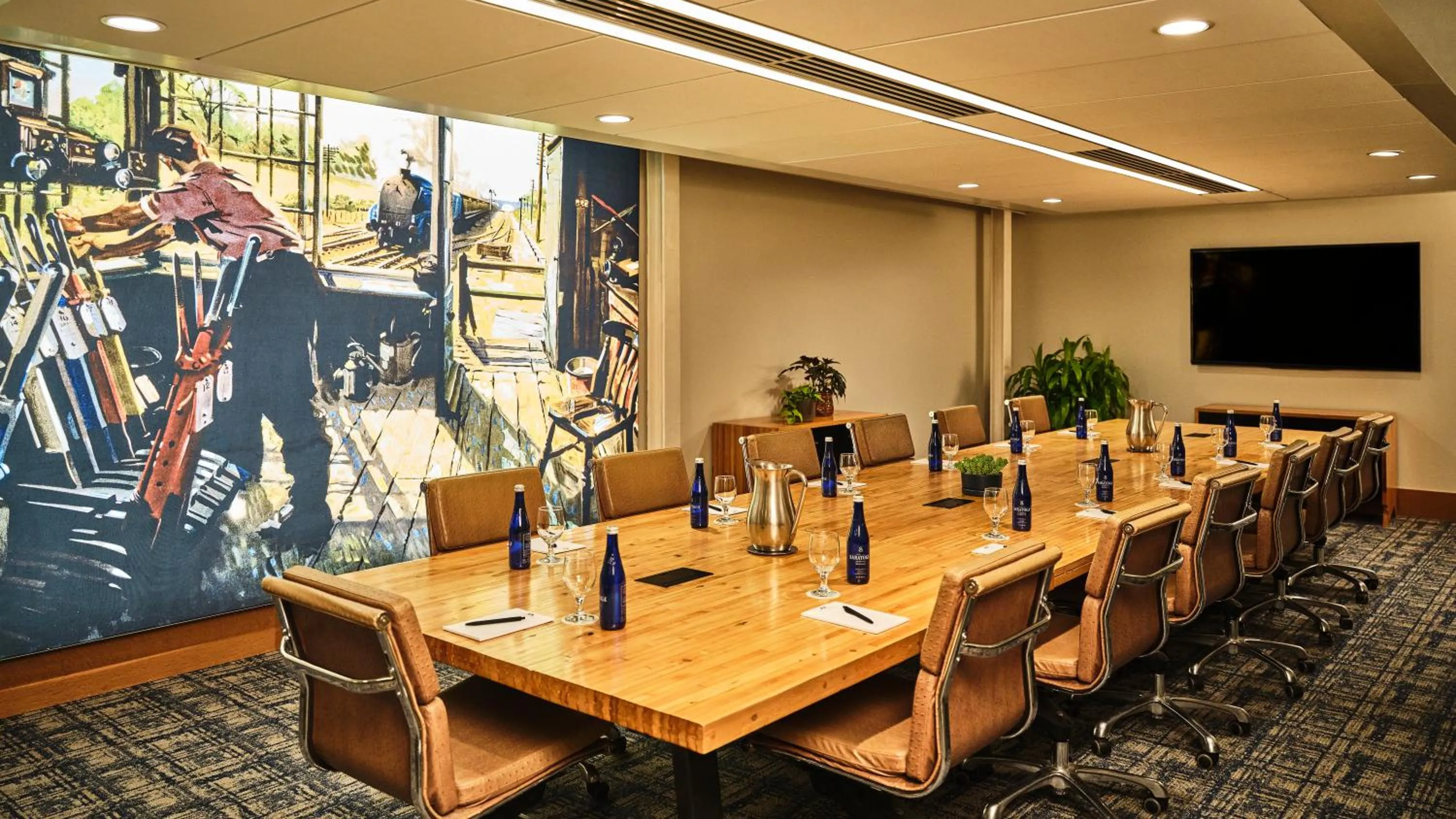 Meeting/conference room in The Crawford Hotel