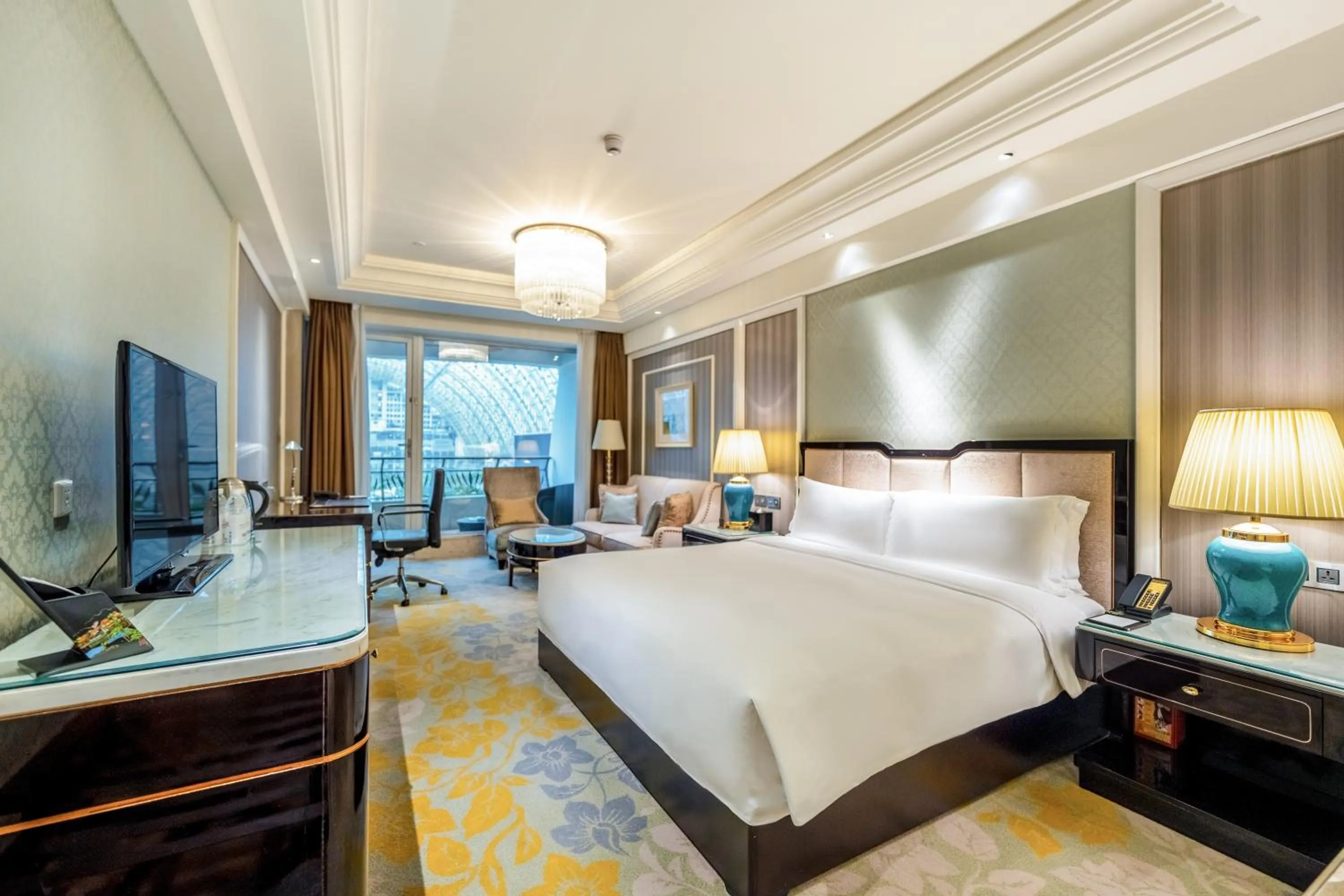 Bed in InterContinental Chengdu Global Center by IHG
