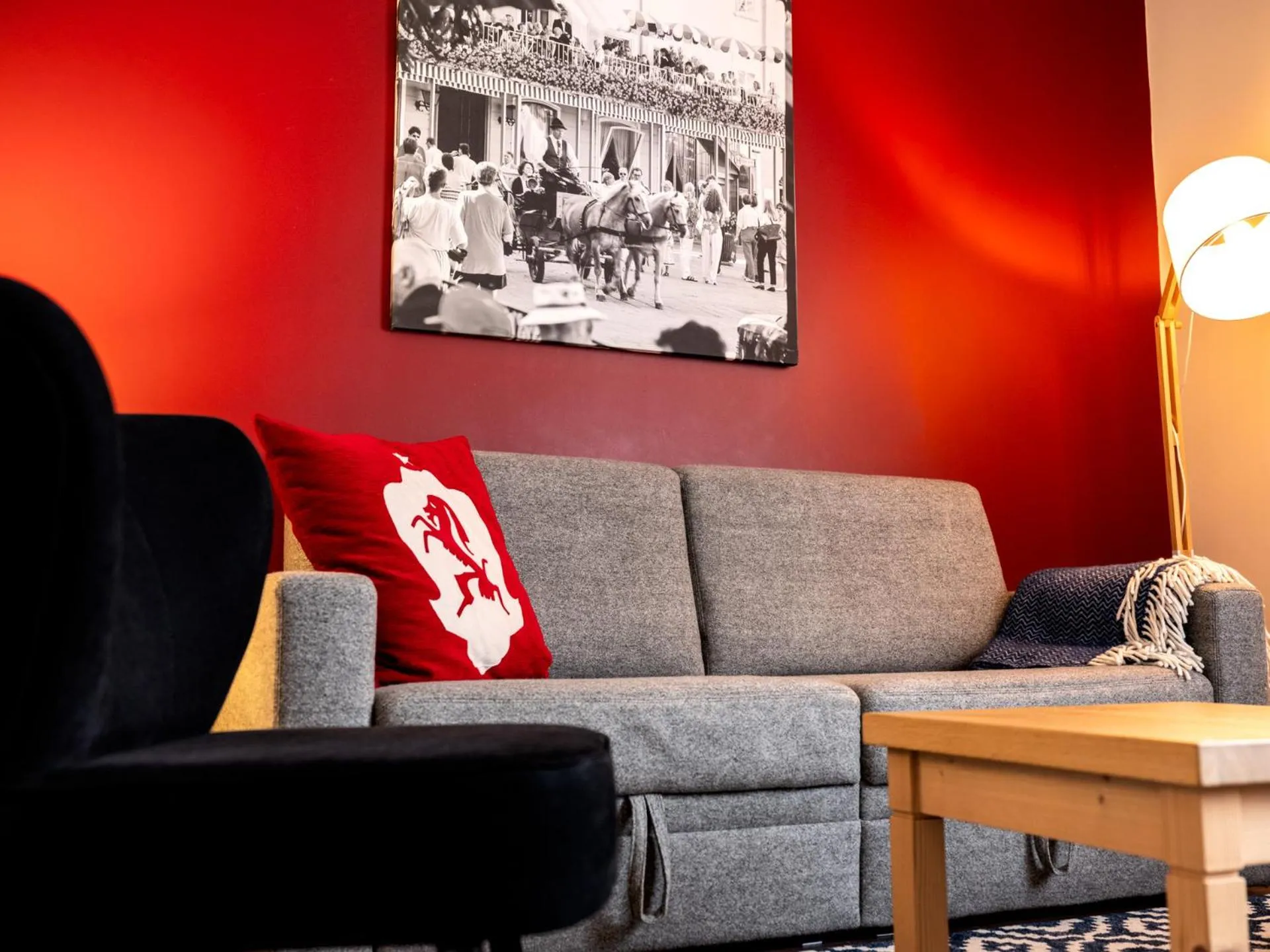 Seating area in Hotel Villa Carlton - Adults Only