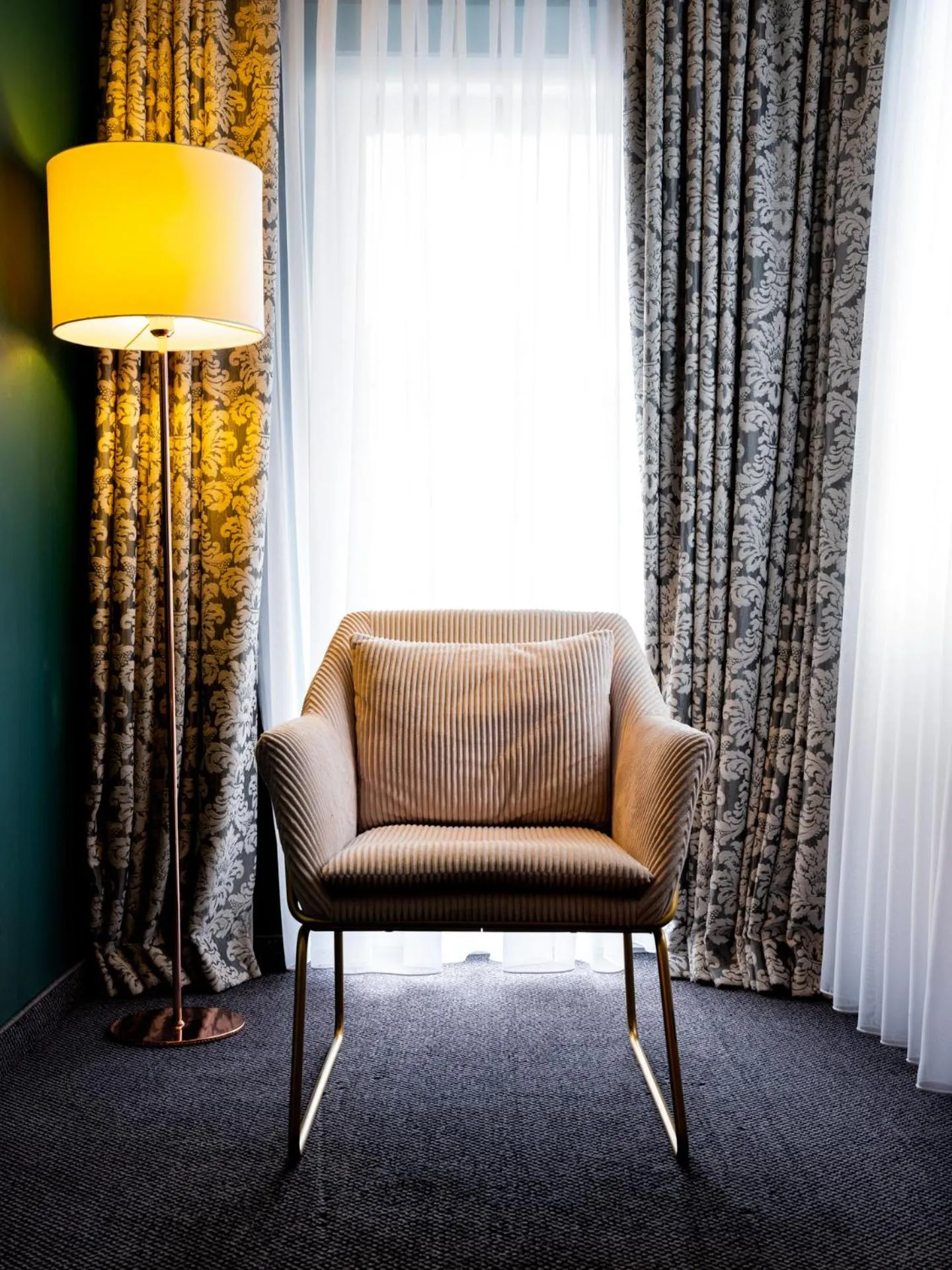 Seating area in Hotel Villa Carlton - Adults Only