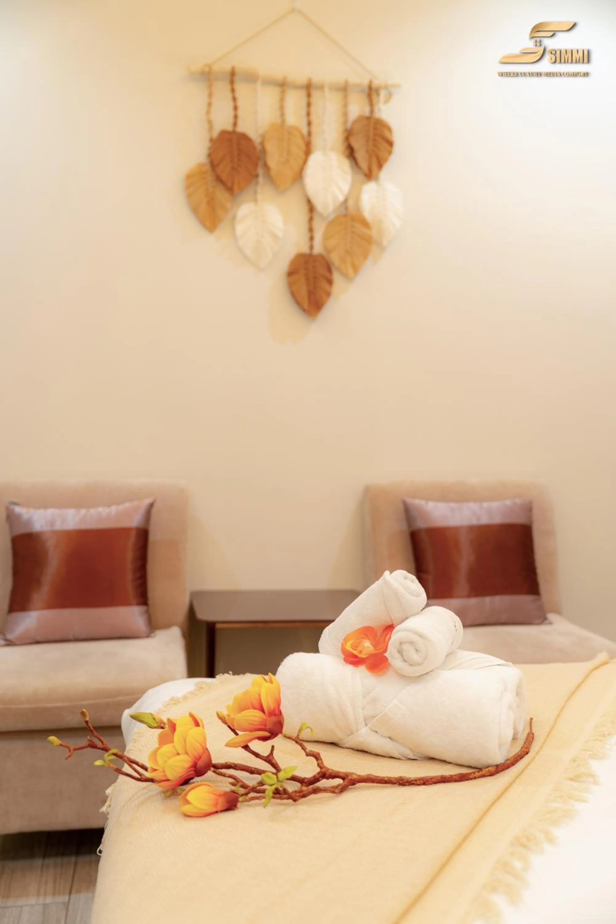 Bed in Simmi 6 Hotel & Apartment