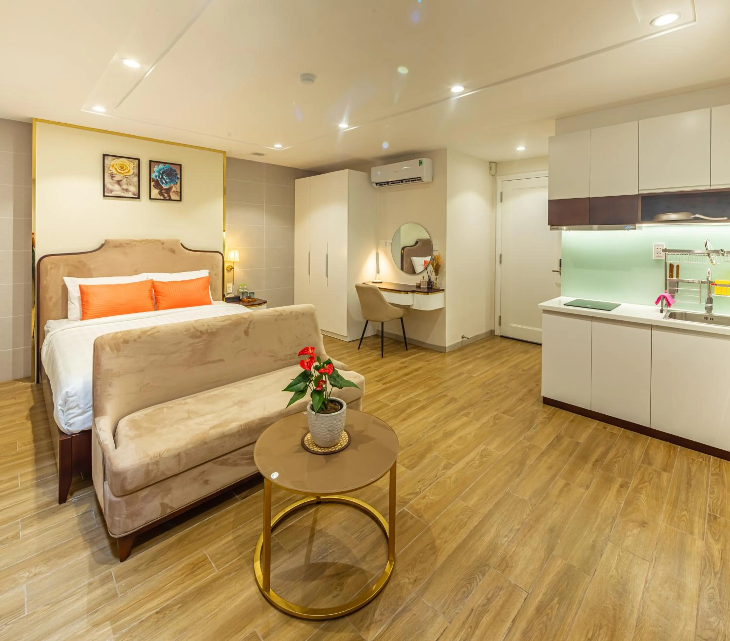 Bed in Simmi 6 Hotel & Apartment