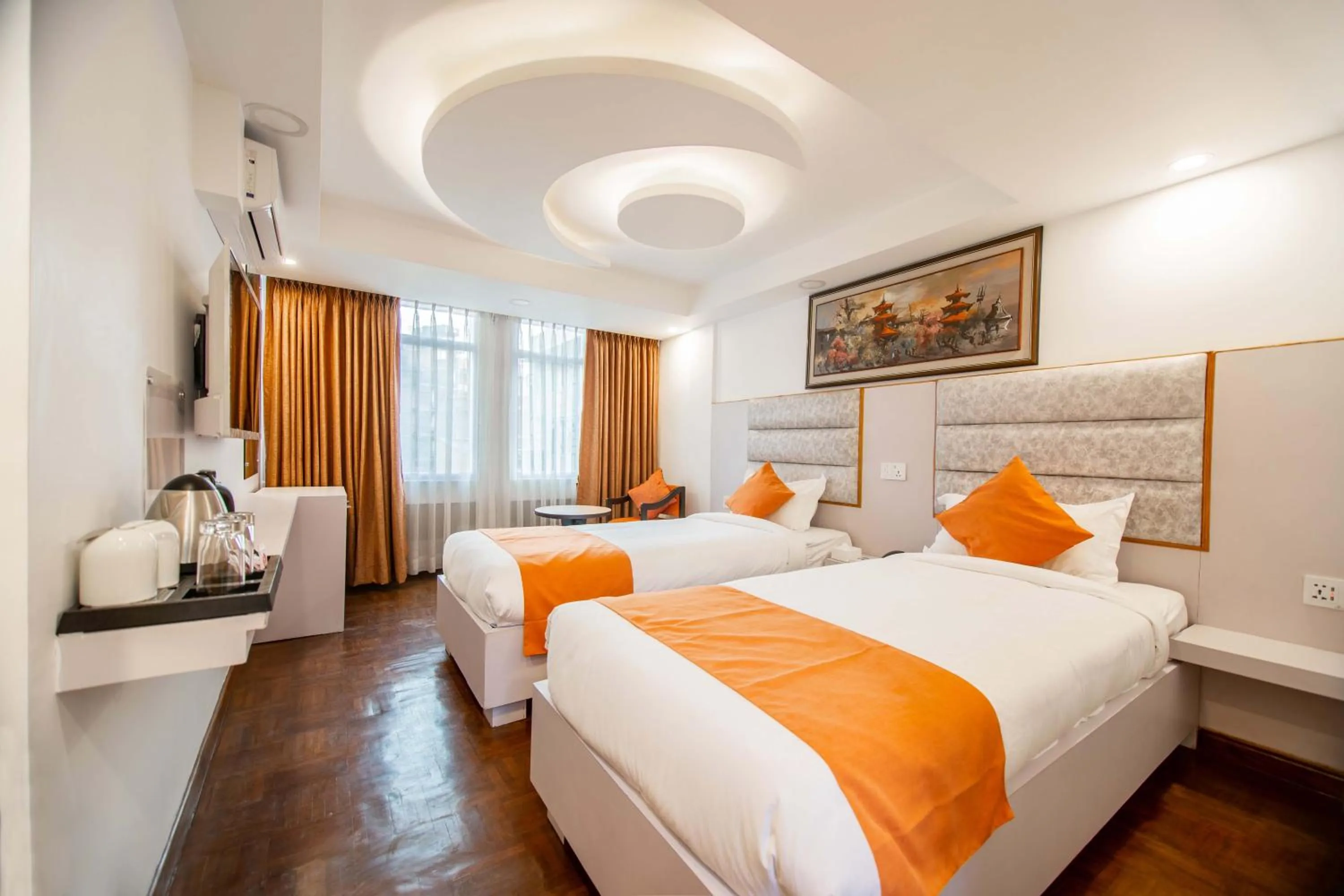 Bed in Durbar Hotel & Residence