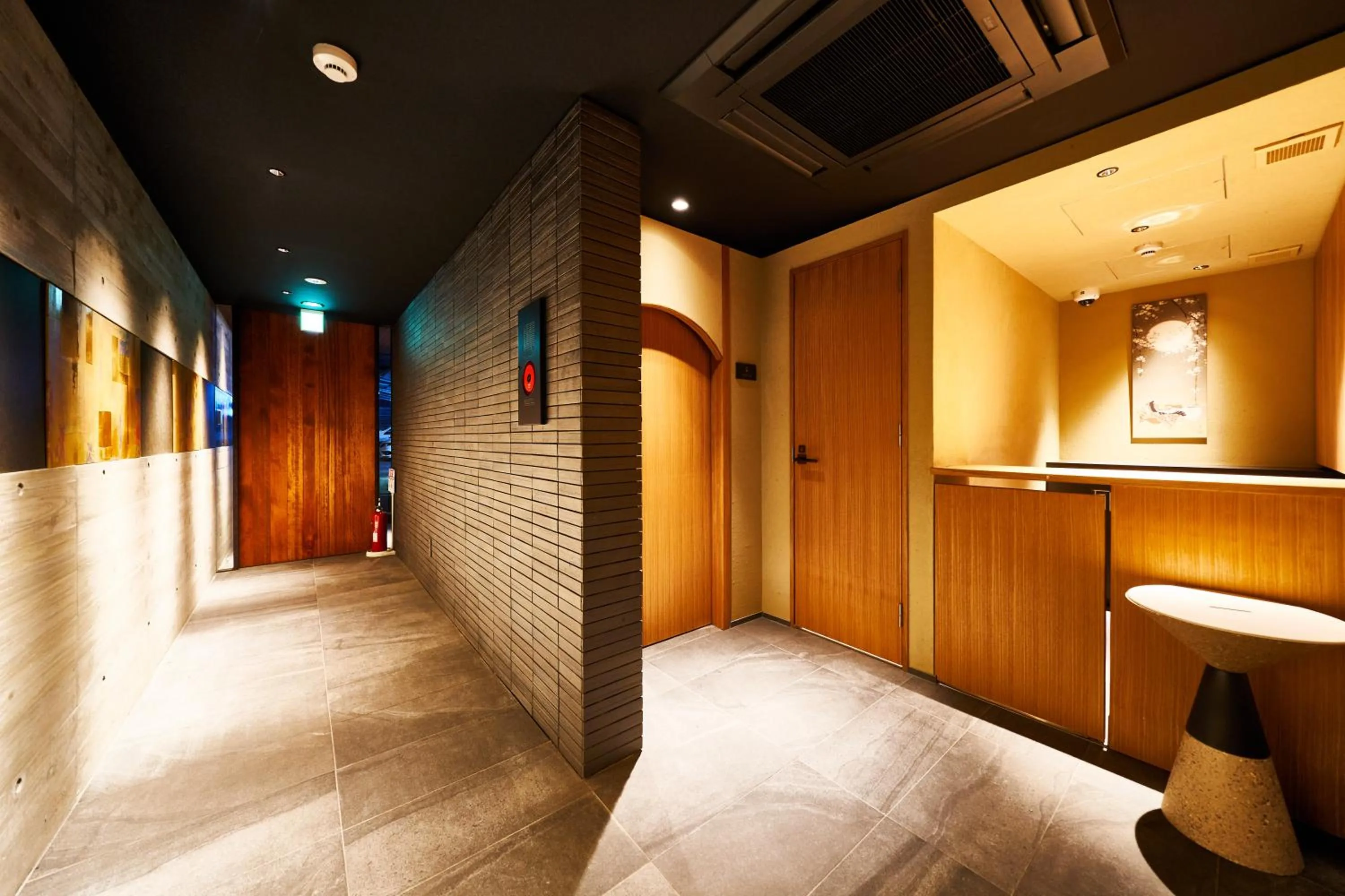 Lobby or reception in gallery hotel KAGUYA