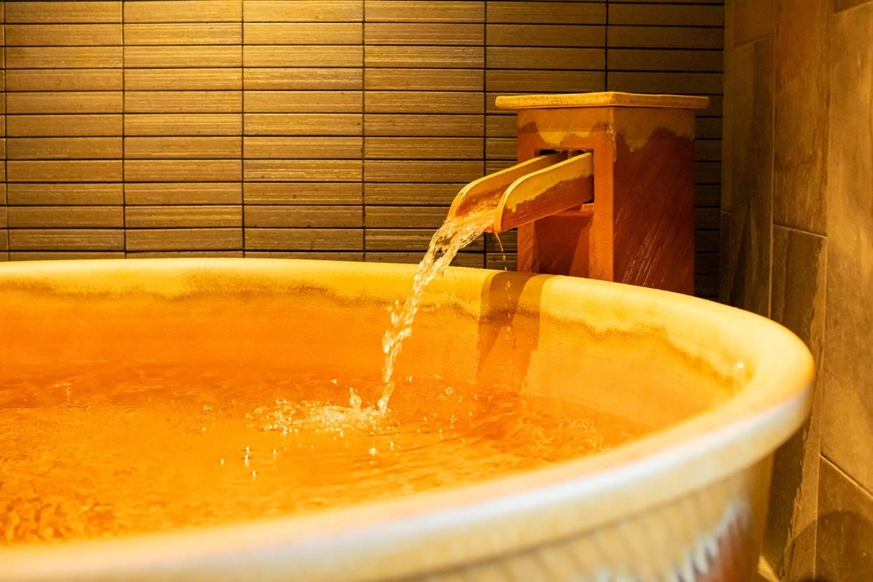 Bathroom in gallery hotel KAGUYA