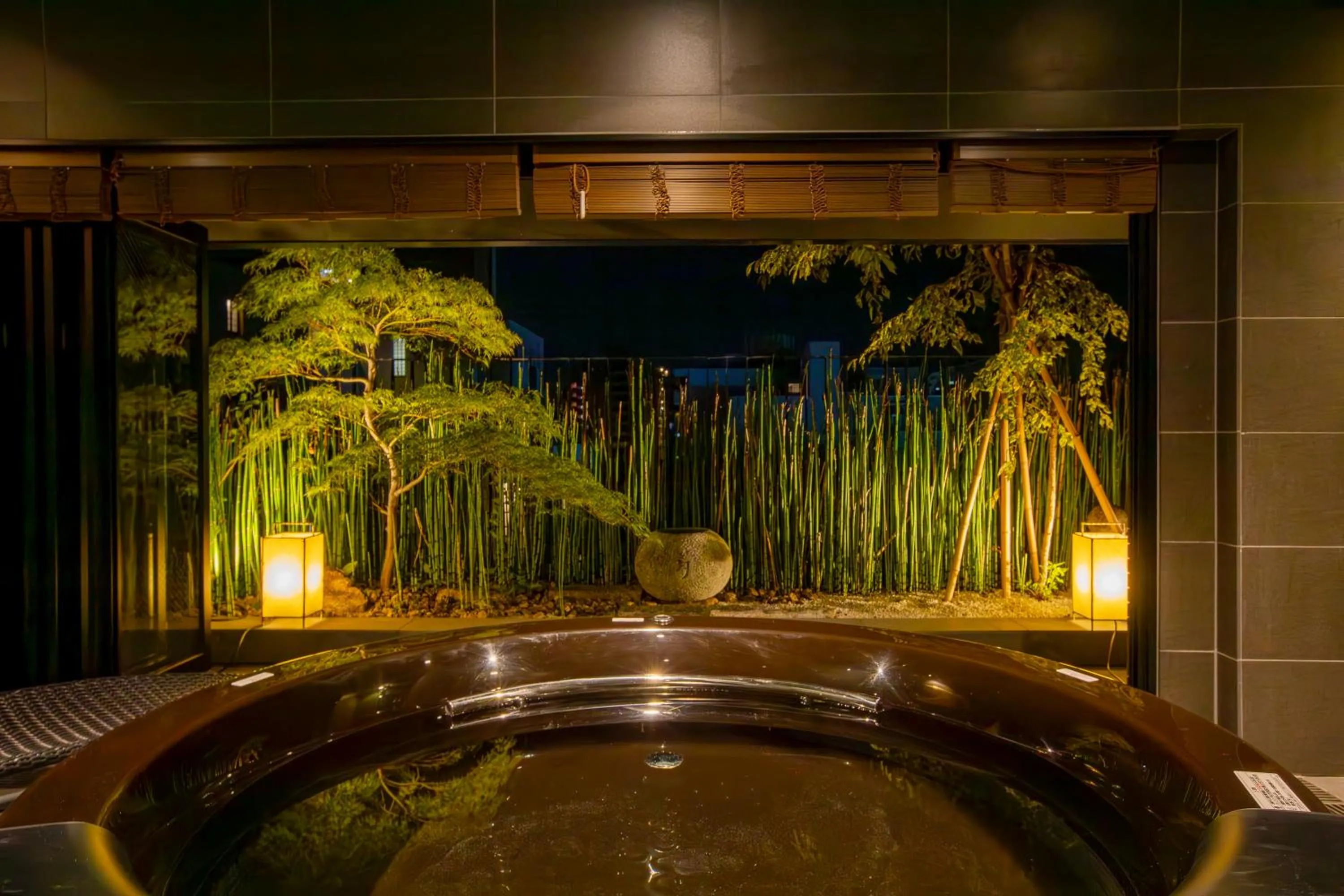 Bathroom in gallery hotel KAGUYA