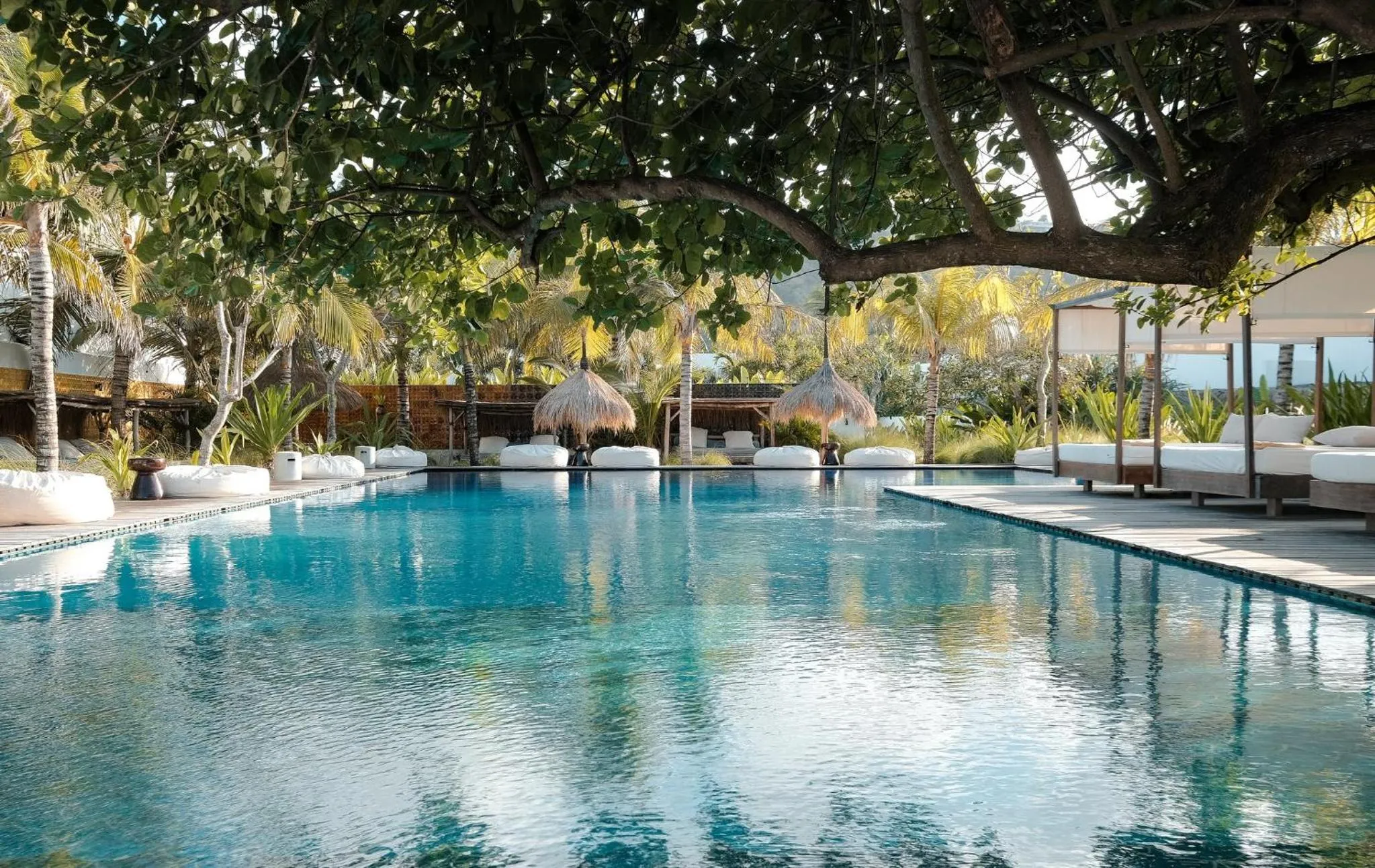 Area and facilities in Amber Lombok Beach Resort