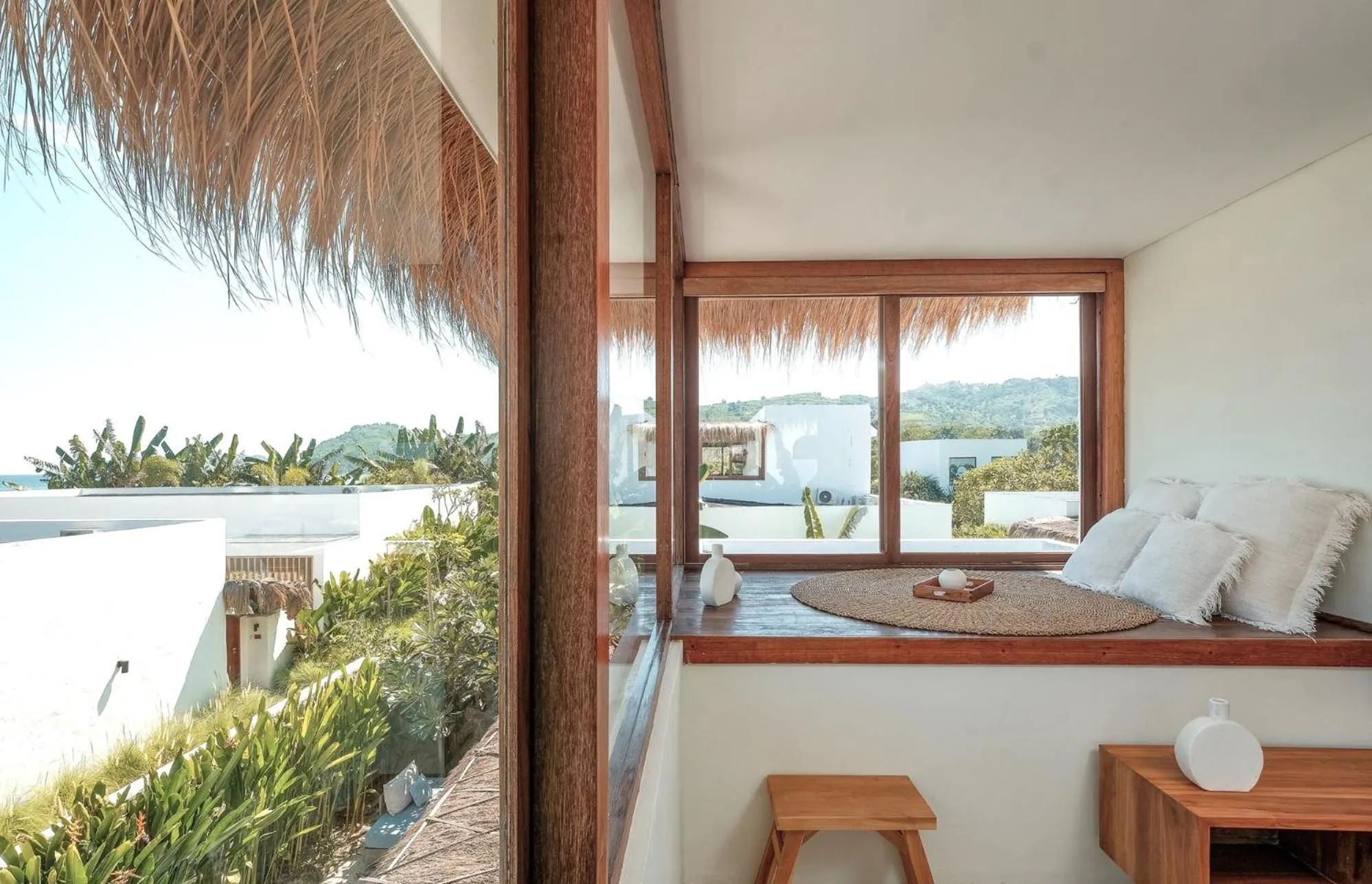 Living room in Amber Lombok Beach Resort