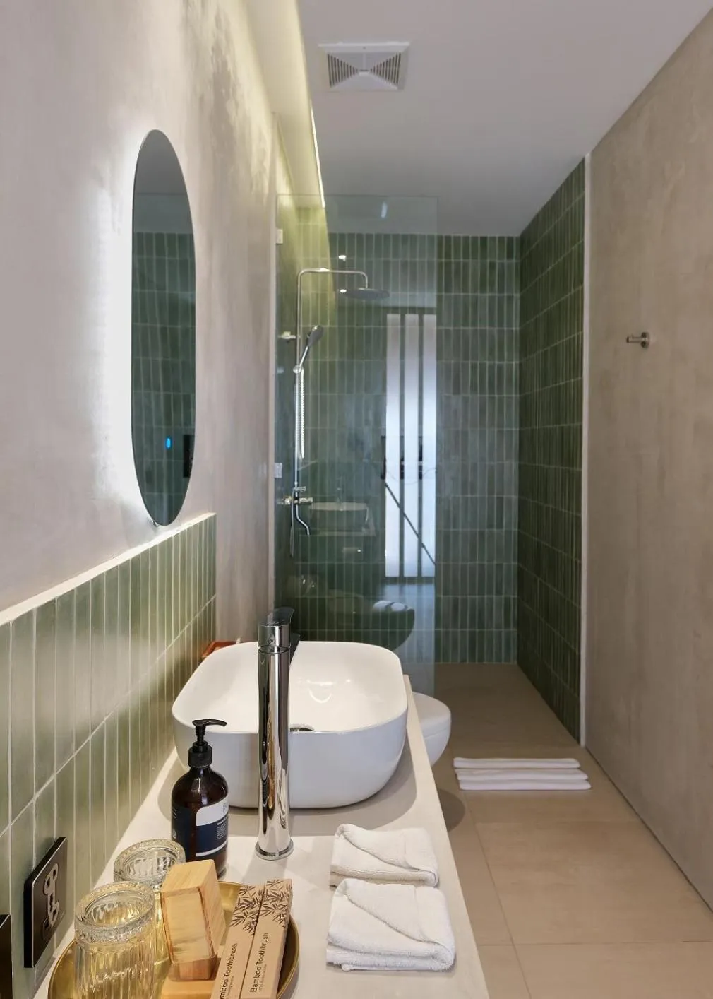 Shower in Amber Lombok Beach Resort